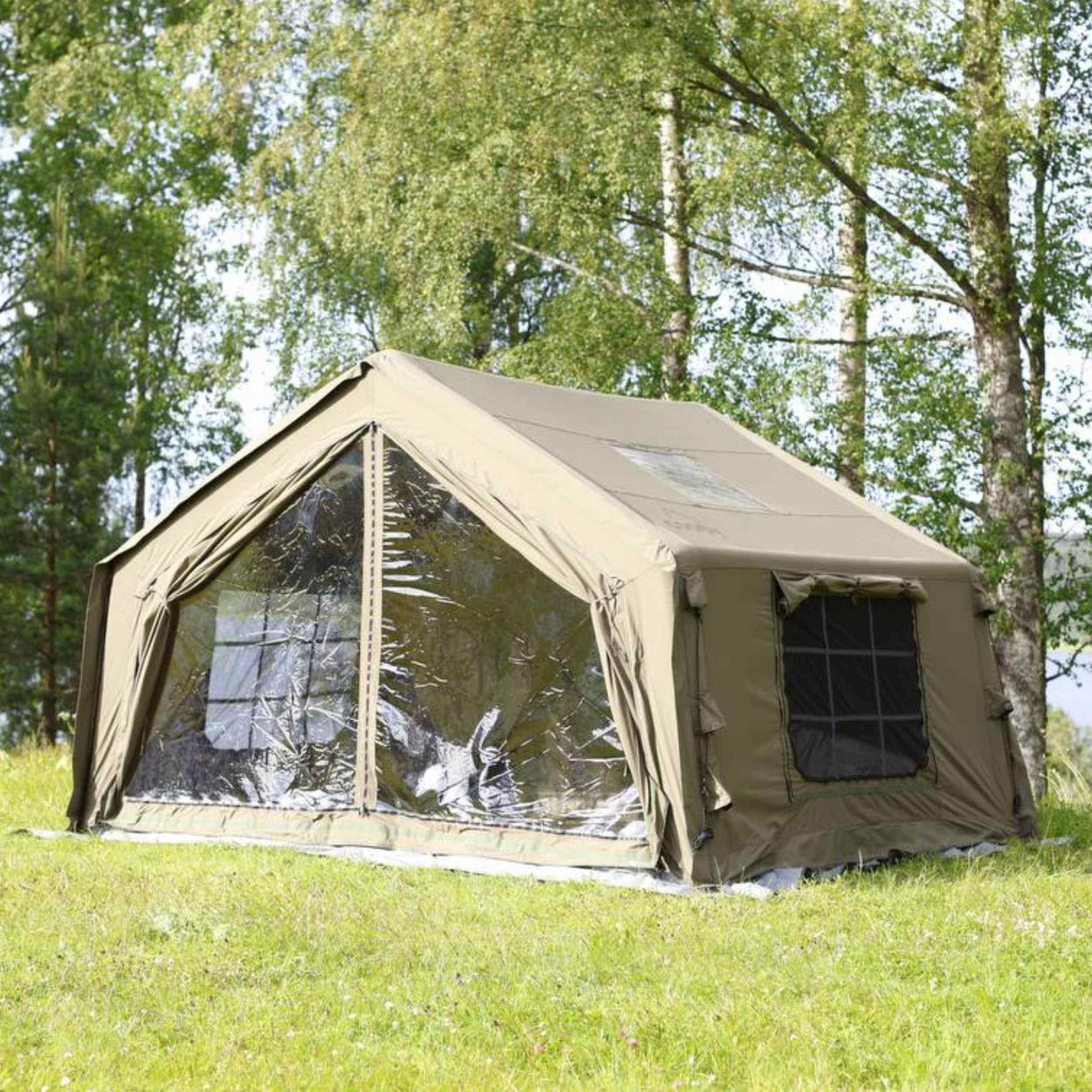 Coody 10.0 Forest Green Inflatable Tent House for Camping (2-4 Person) - Image 7