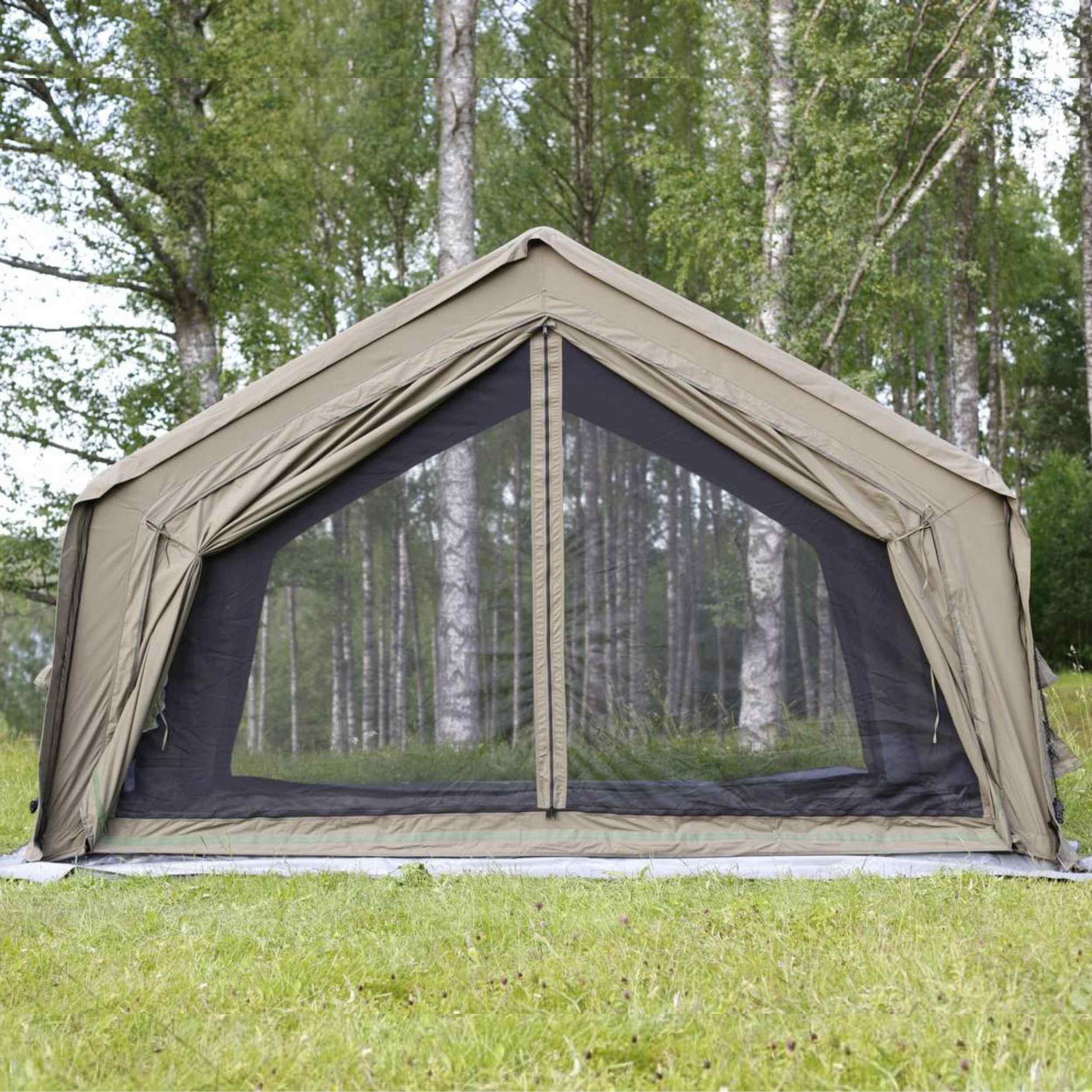 Coody 10.0 Forest Green Inflatable Tent House for Camping (2-4 Person) - Image 8
