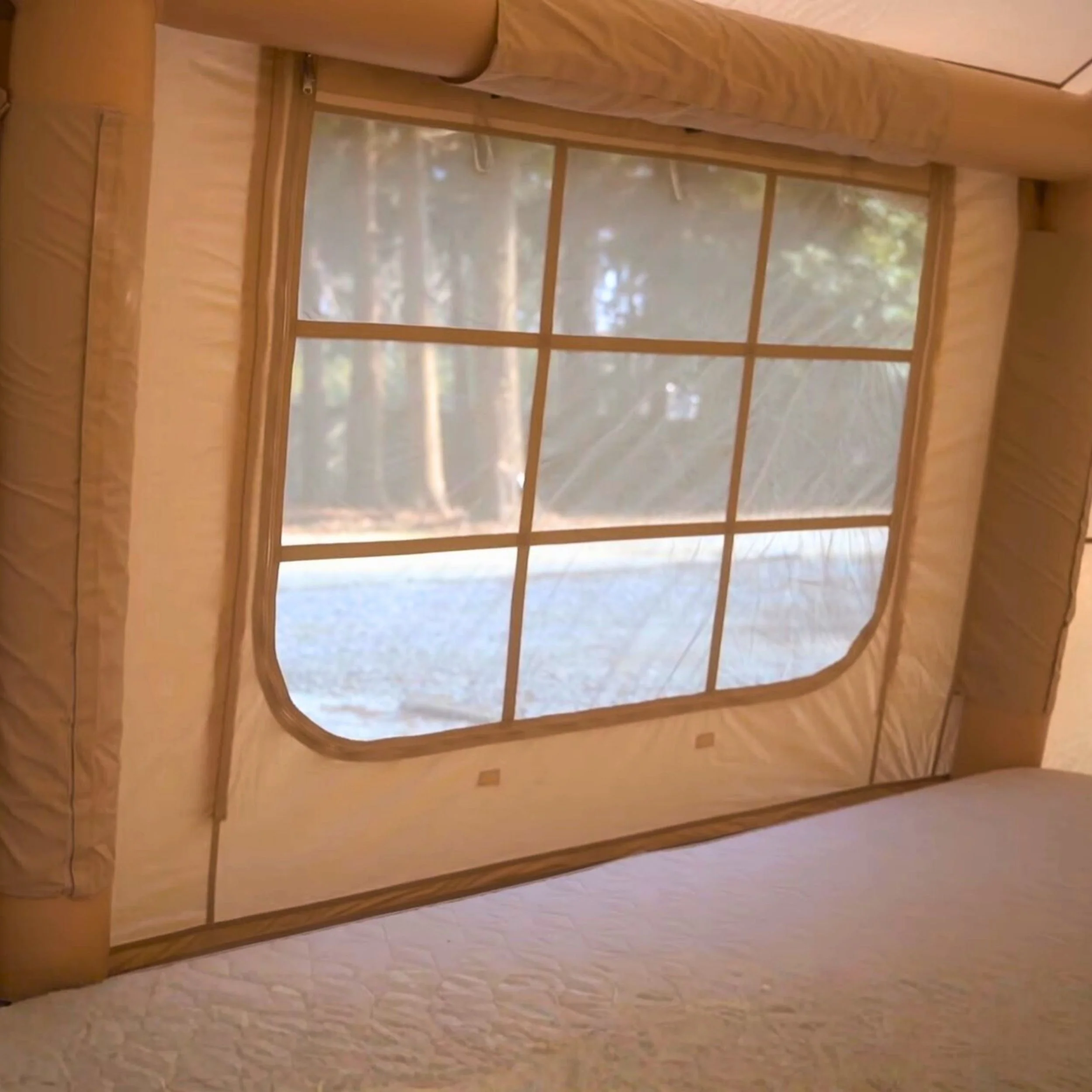 Coody Familia AirTent 17.2 Beige Inflatable Tent House for Camping (2-10 Person) - Image 13