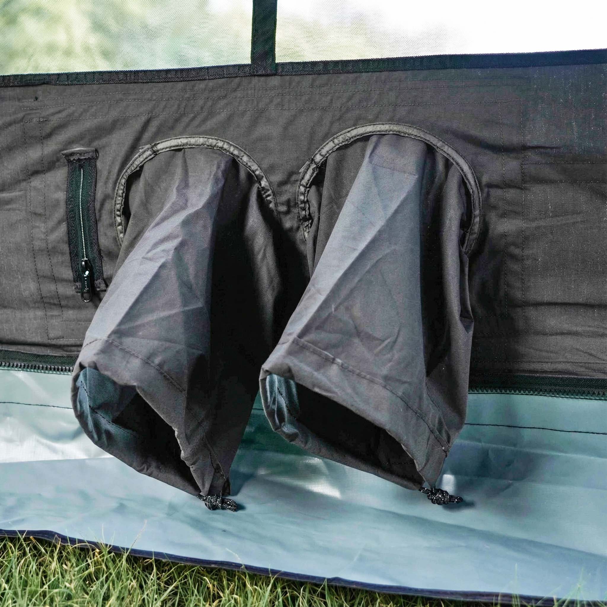 Coody Familia AirTent 13.6 Gray Inflatable Tent House for Camping (2-8 Person) - Image 9