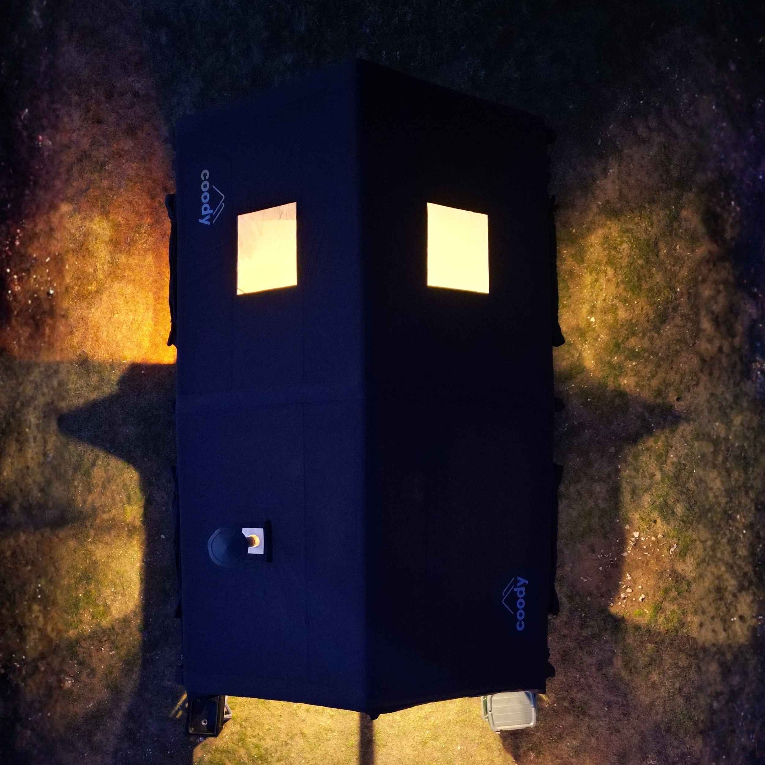 Coody Familia AirTent 17.2 Black Inflatable Tent House for Camping (2-10 Person) - Image 18