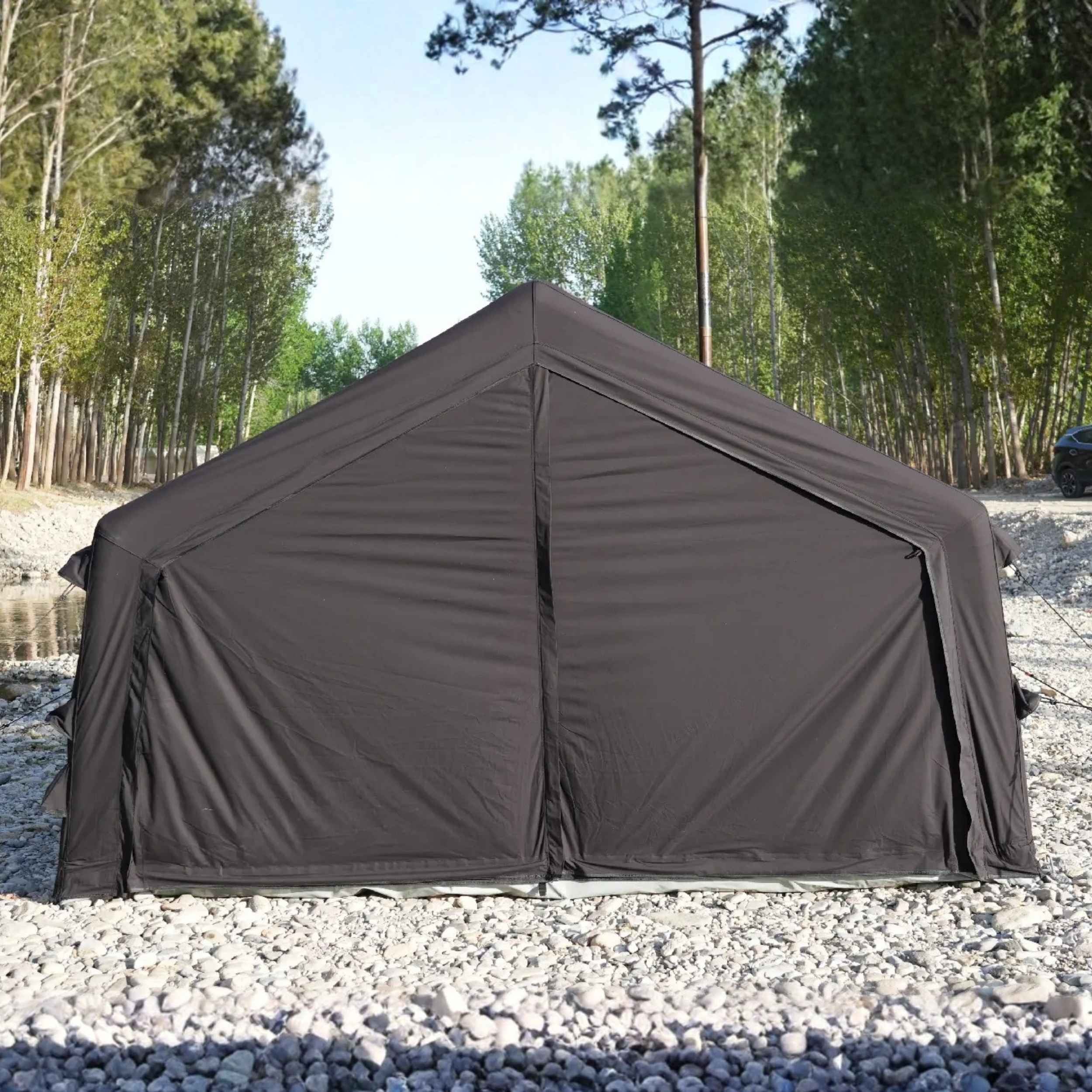 Coody Familia AirTent 17.2 Black Inflatable Tent House for Camping (2-10 Person) - Image 19