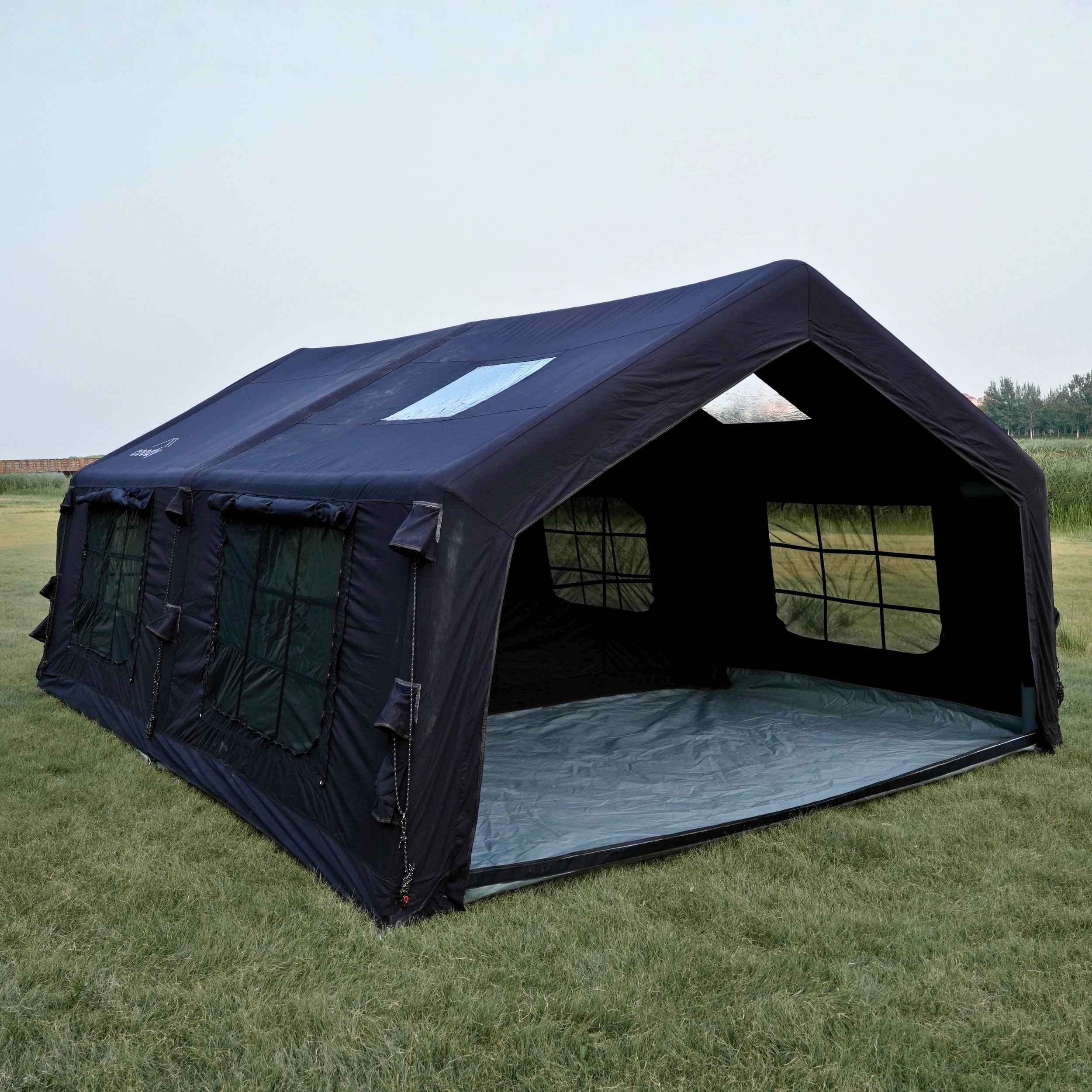 Coody Familia AirTent 17.2 Black Inflatable Tent House for Camping (2-10 Person) - Image 22