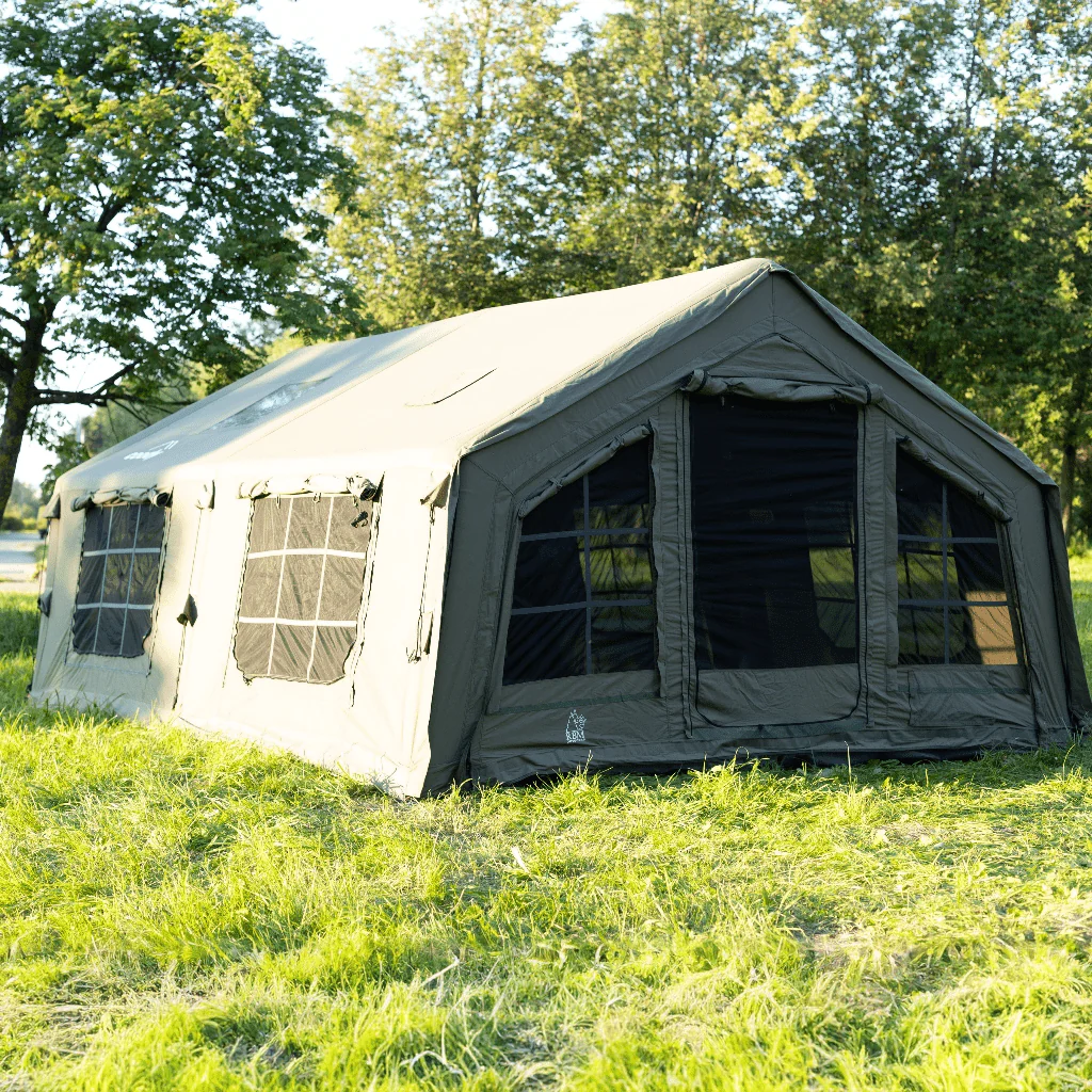 Coody Familia AirTent 17.2 Forest Green Inflatable Tent House for Camping (2-10 Person) - Image 13