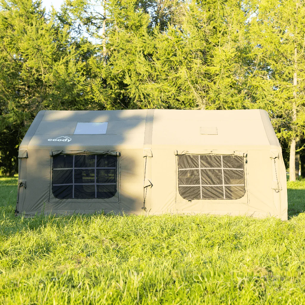 Coody Familia AirTent 17.2 Forest Green Inflatable Tent House for Camping (2-10 Person) - Image 14