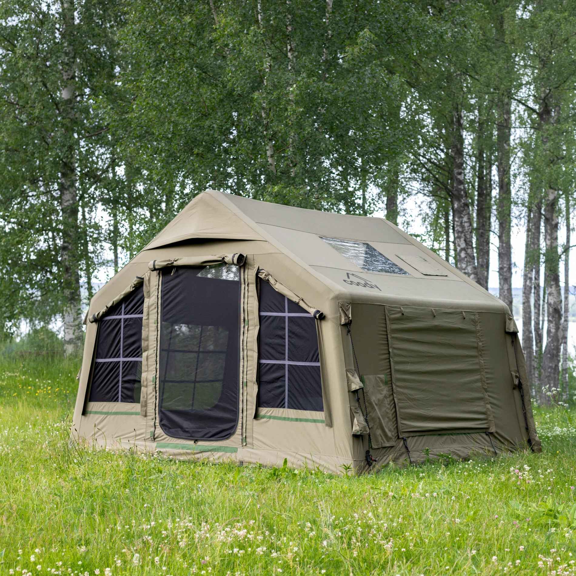 Coody 8.0 Air Tent Forest Green (1-4 Person)+ Carpet for Сoody 8.0 Beige - Image 7