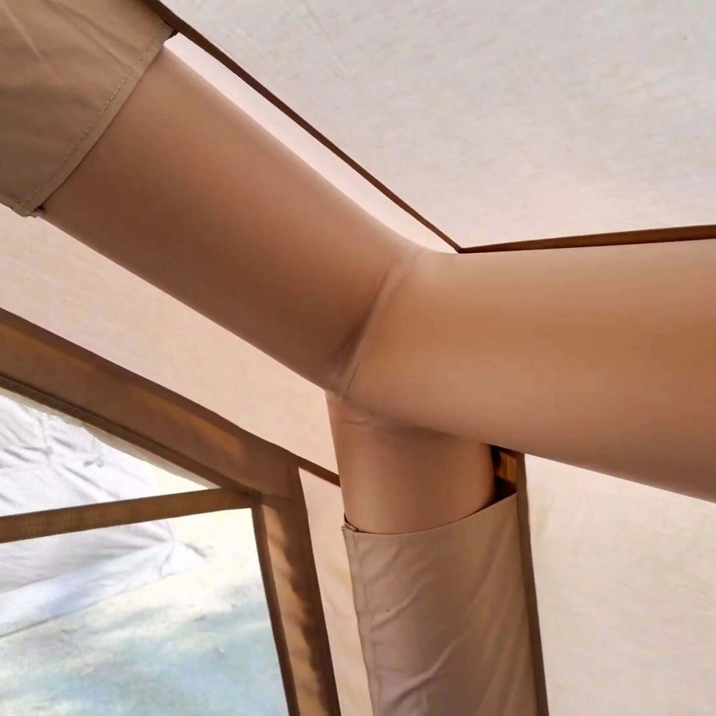Coody 8.0 Air Tent Beige - Inflatable Tent House for Camping (1-4 Person) - Image 7