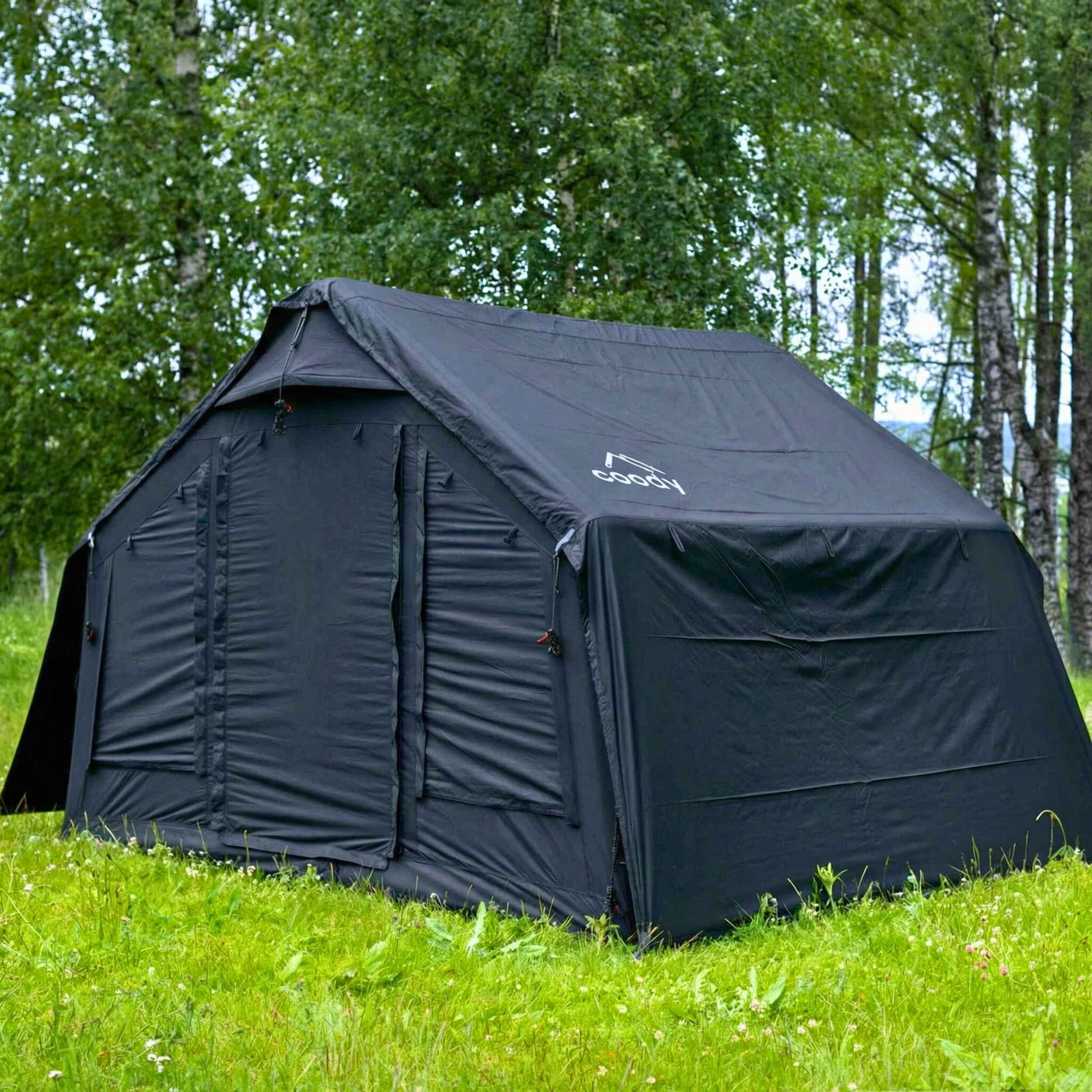 Coody 8.0 Air Tent Black - Inflatable Tent House for Camping (1-4 Person) - Image 12