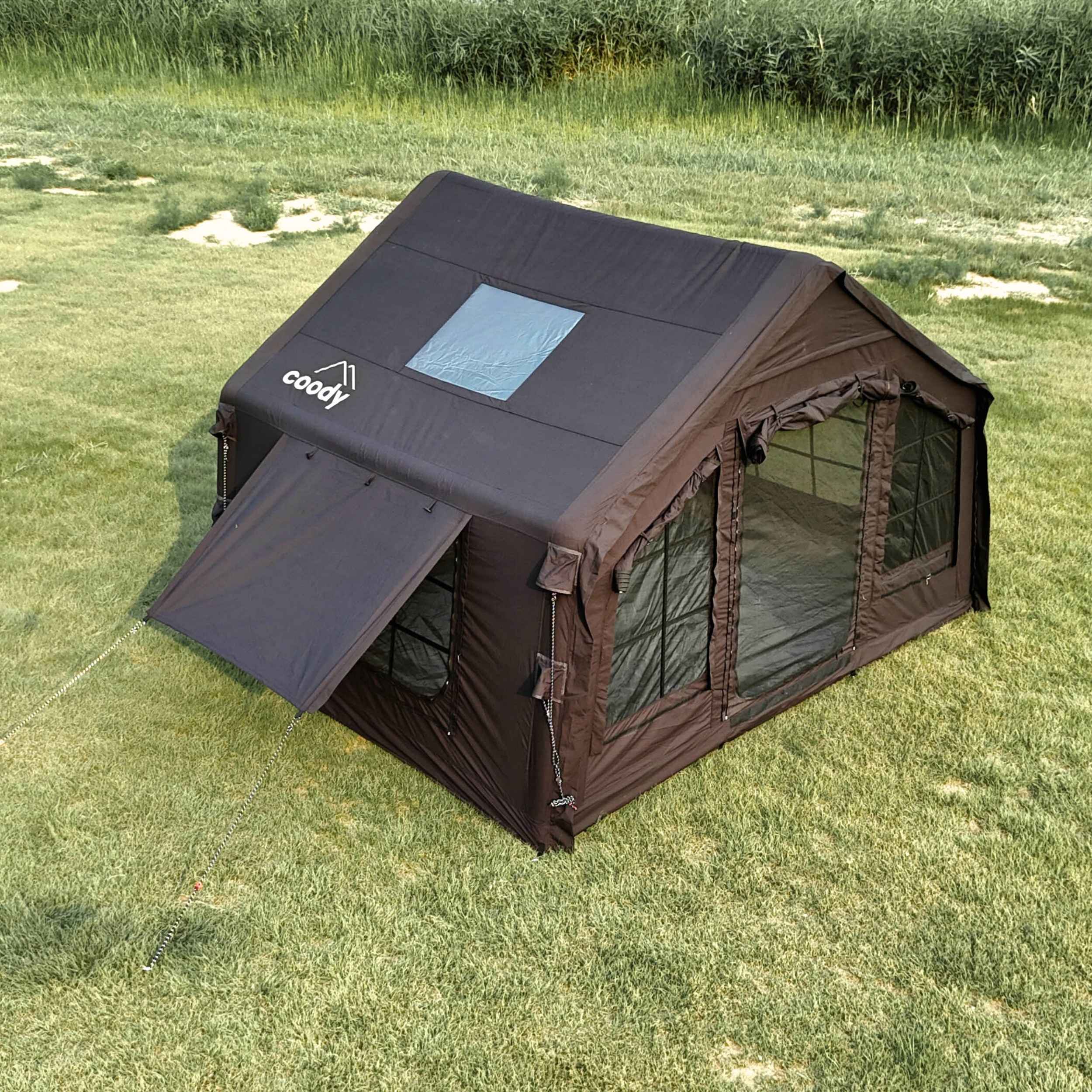 Coody 8.0 Air Tent Black - Inflatable Tent House for Camping (1-4 Person) - Image 14