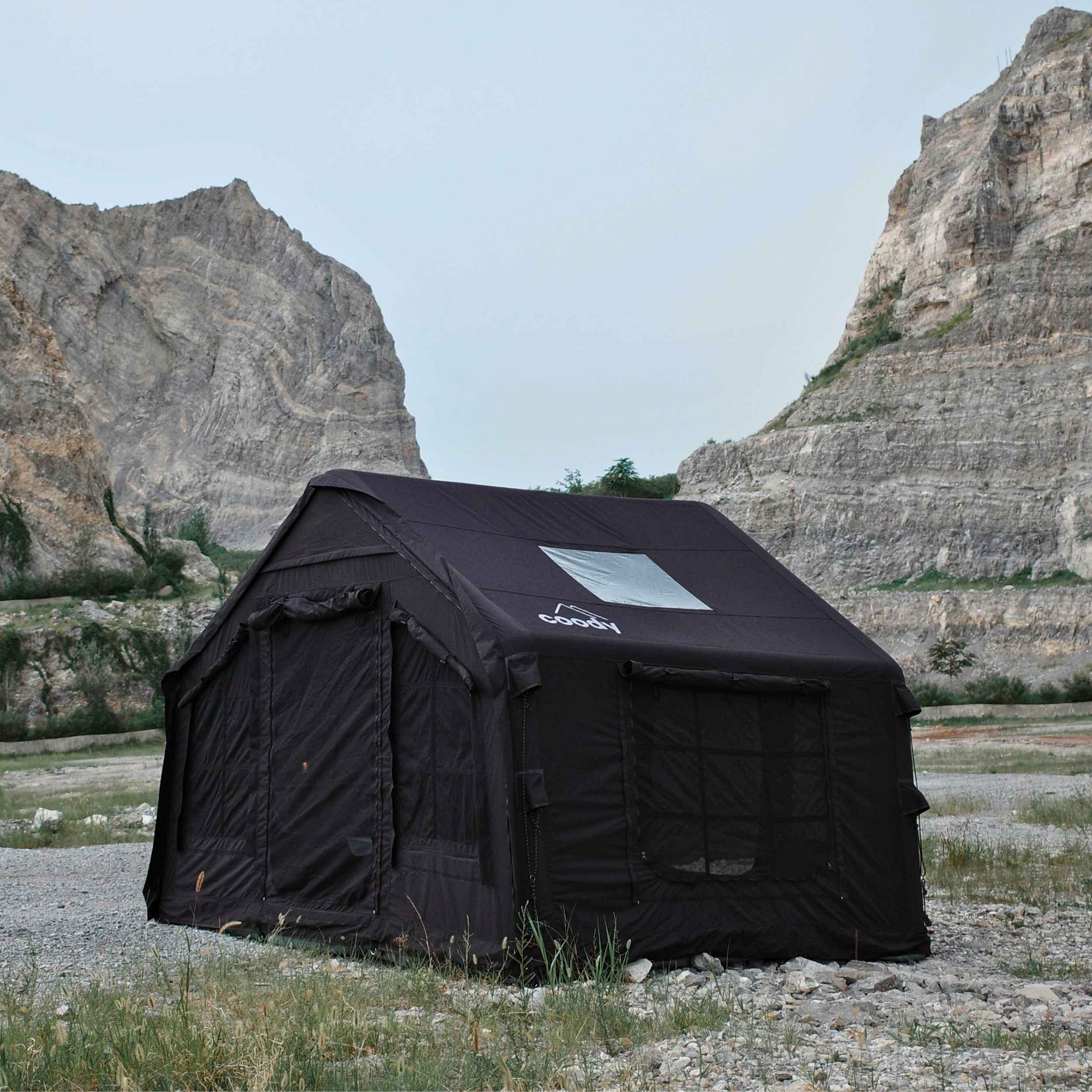 Coody 8.0 Air Tent Black - Inflatable Tent House for Camping (1-4 Person) - Image 16