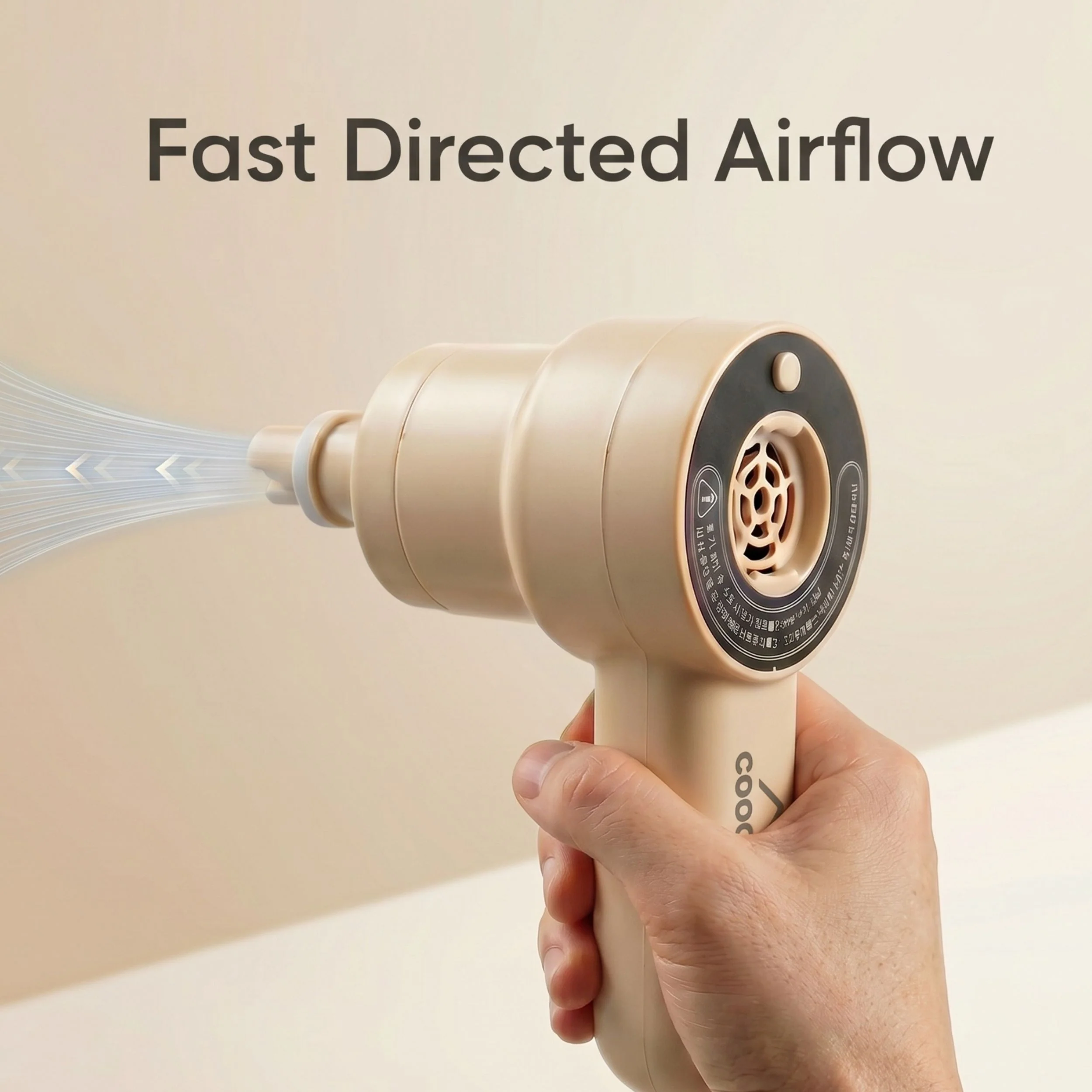 Coody Air Pump GR-119P, Portable Air Pump for Coreo Air Mattress, 3 Nozzles, Up to 2 PSI - Image 4