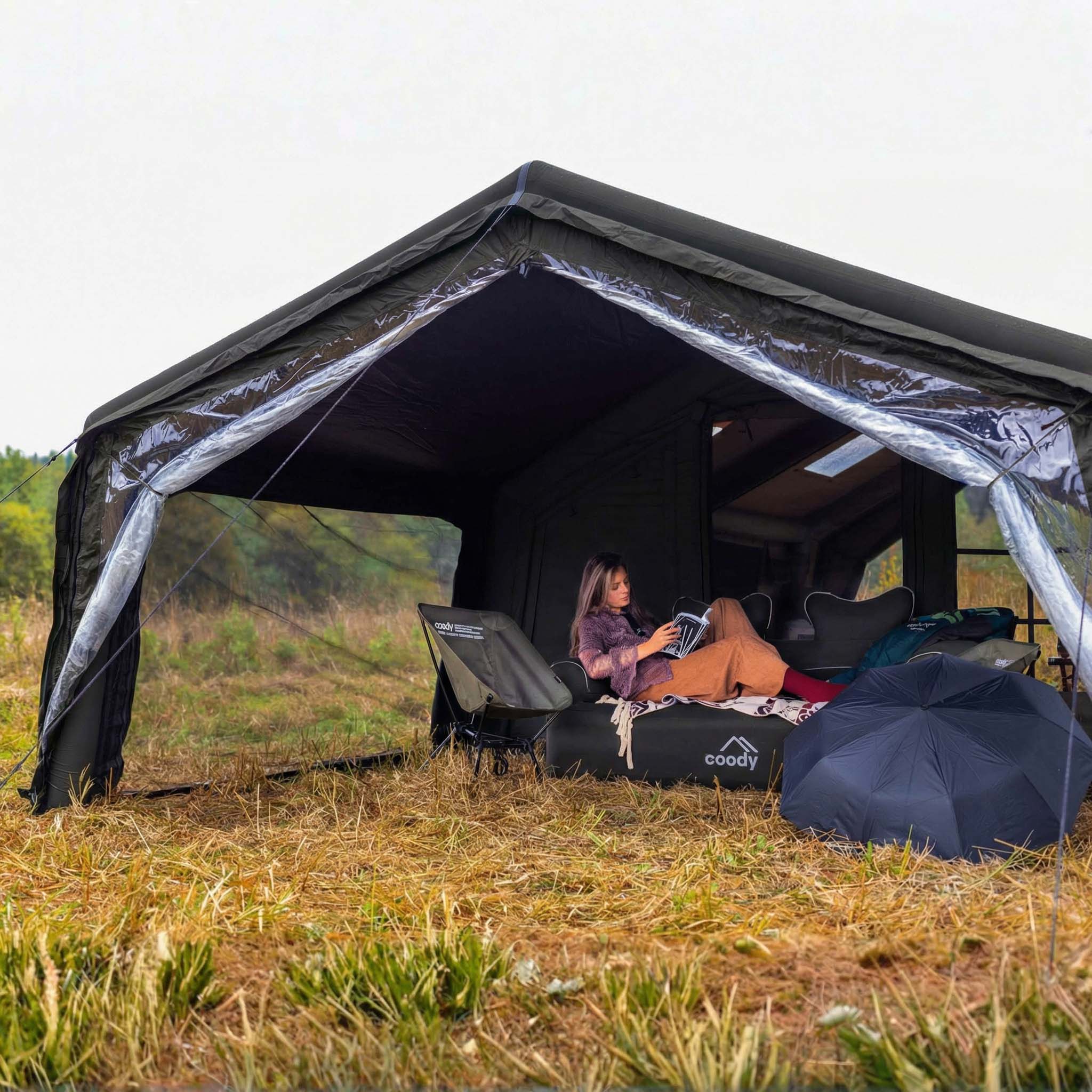 Coody AirTarp Black - Inflatable Canopy for Tent 17.2, 13.6, Hub, 10.0 - Image 5