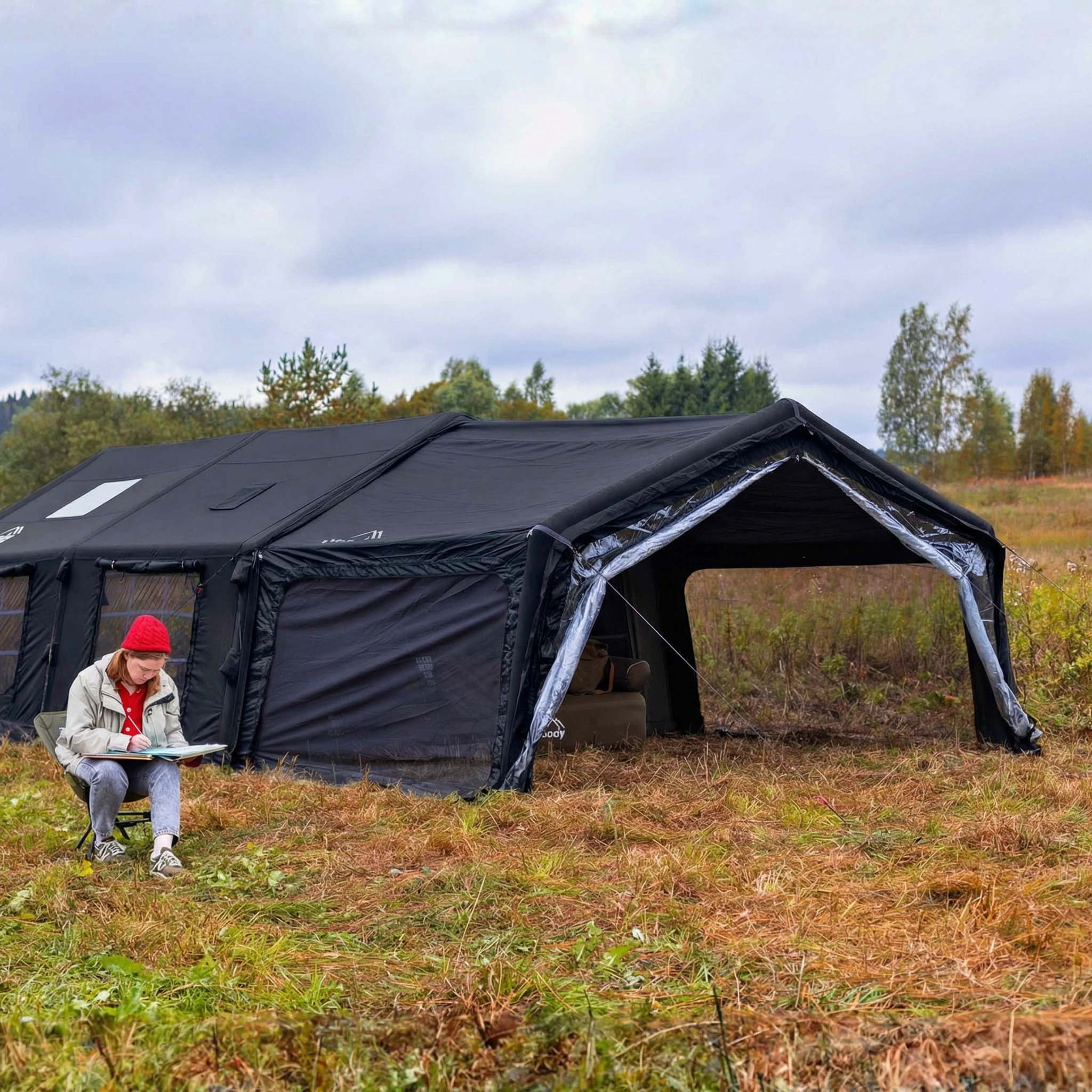 Coody AirTarp Black - Inflatable Canopy for Tent 17.2, 13.6, Hub, 10.0 - Image 7