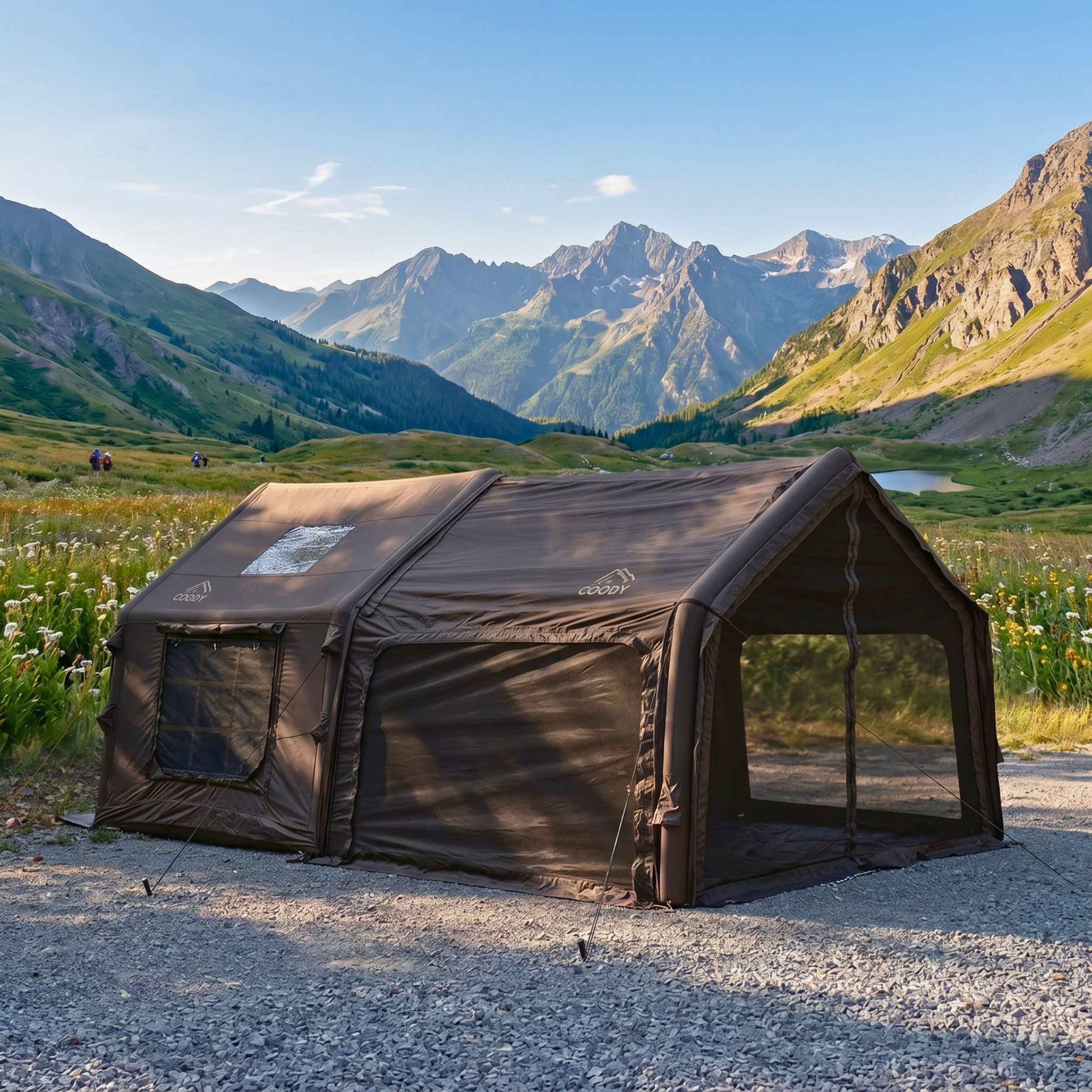 Coody AirTarp Black - Inflatable Canopy for Tent 8.0 - Image 5