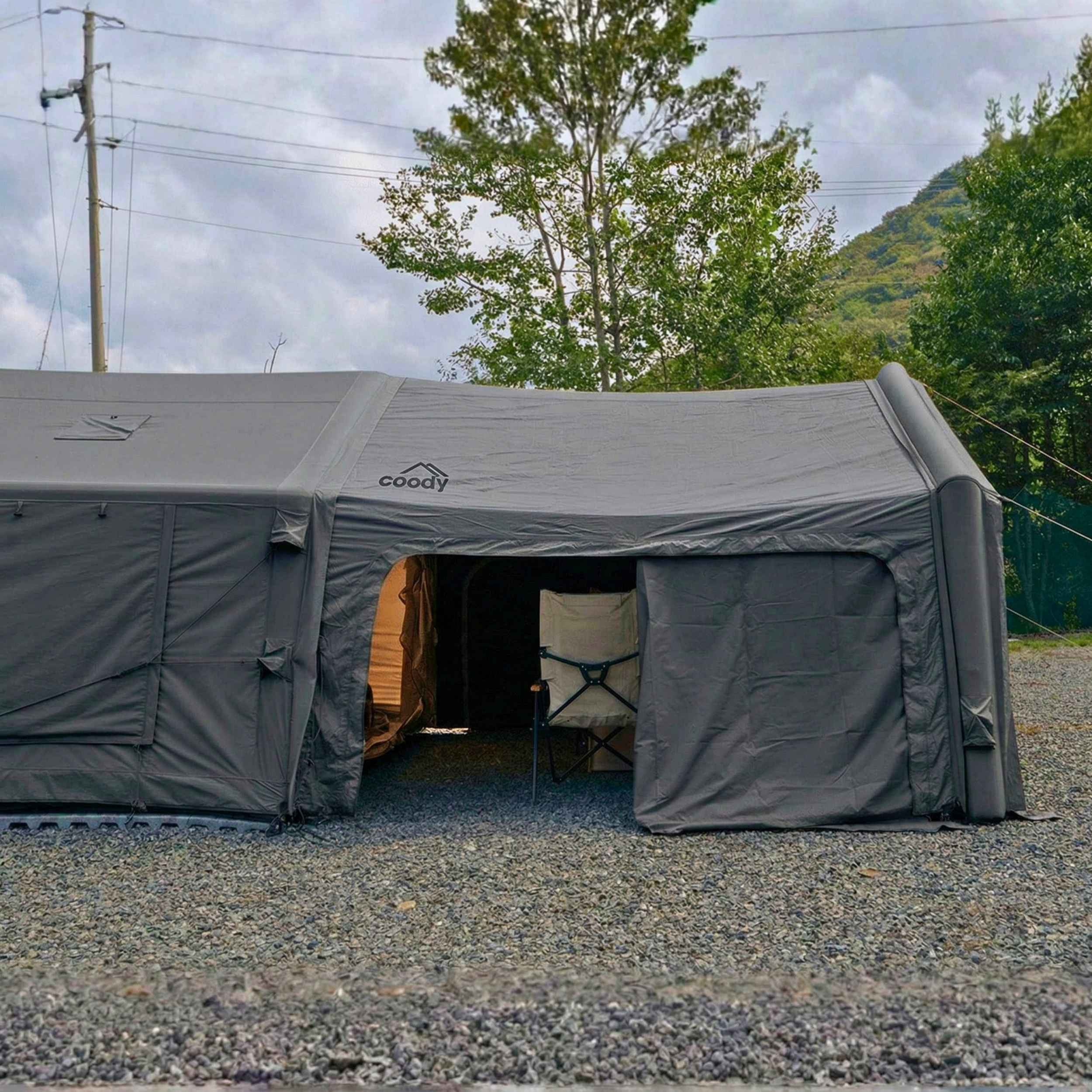 Coody AirTarp Gray - Inflatable Canopy for Tent 8.0 - Image 11