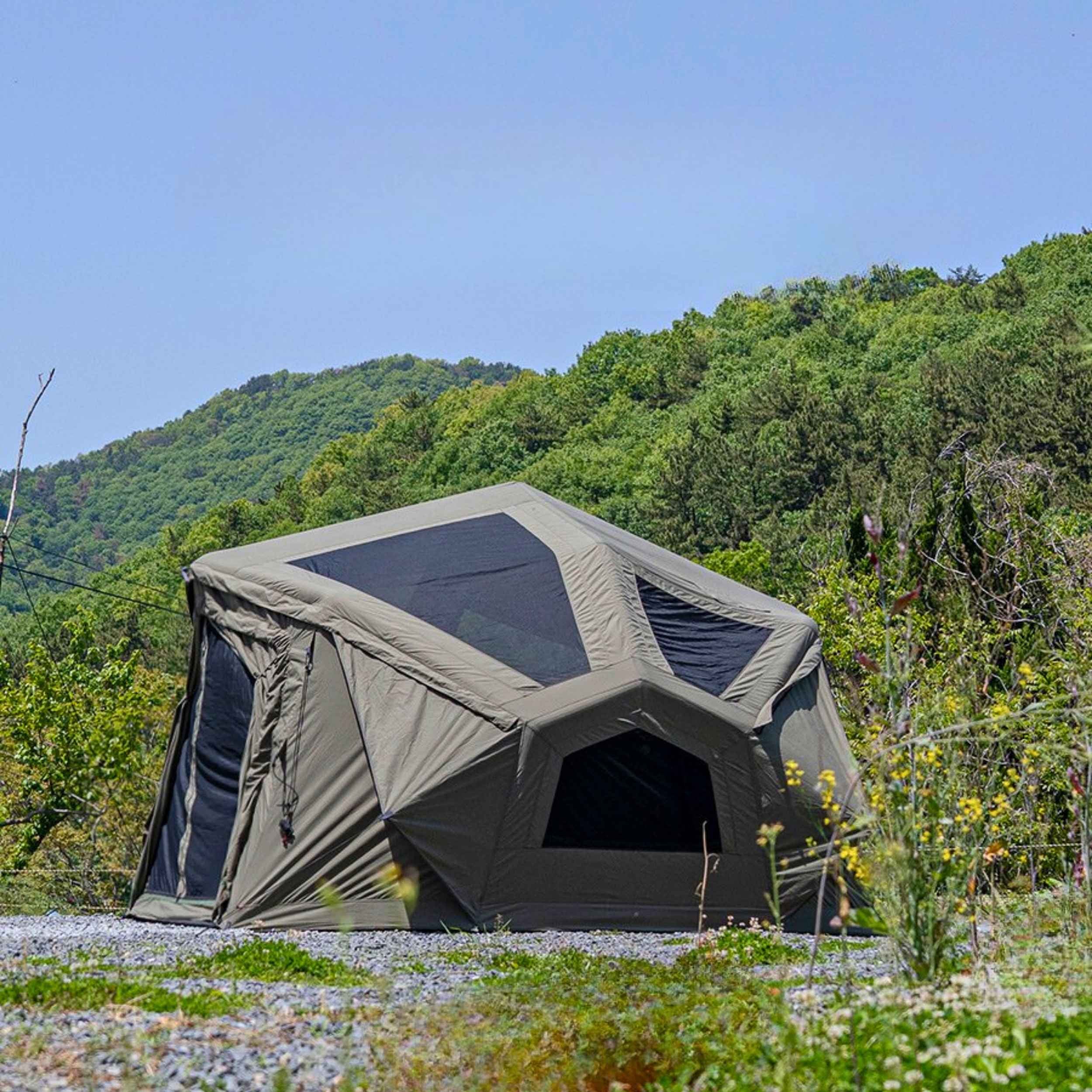 Coody Bestona Forest Green Inflatable Tent for Camping (2-4 person) - Image 13