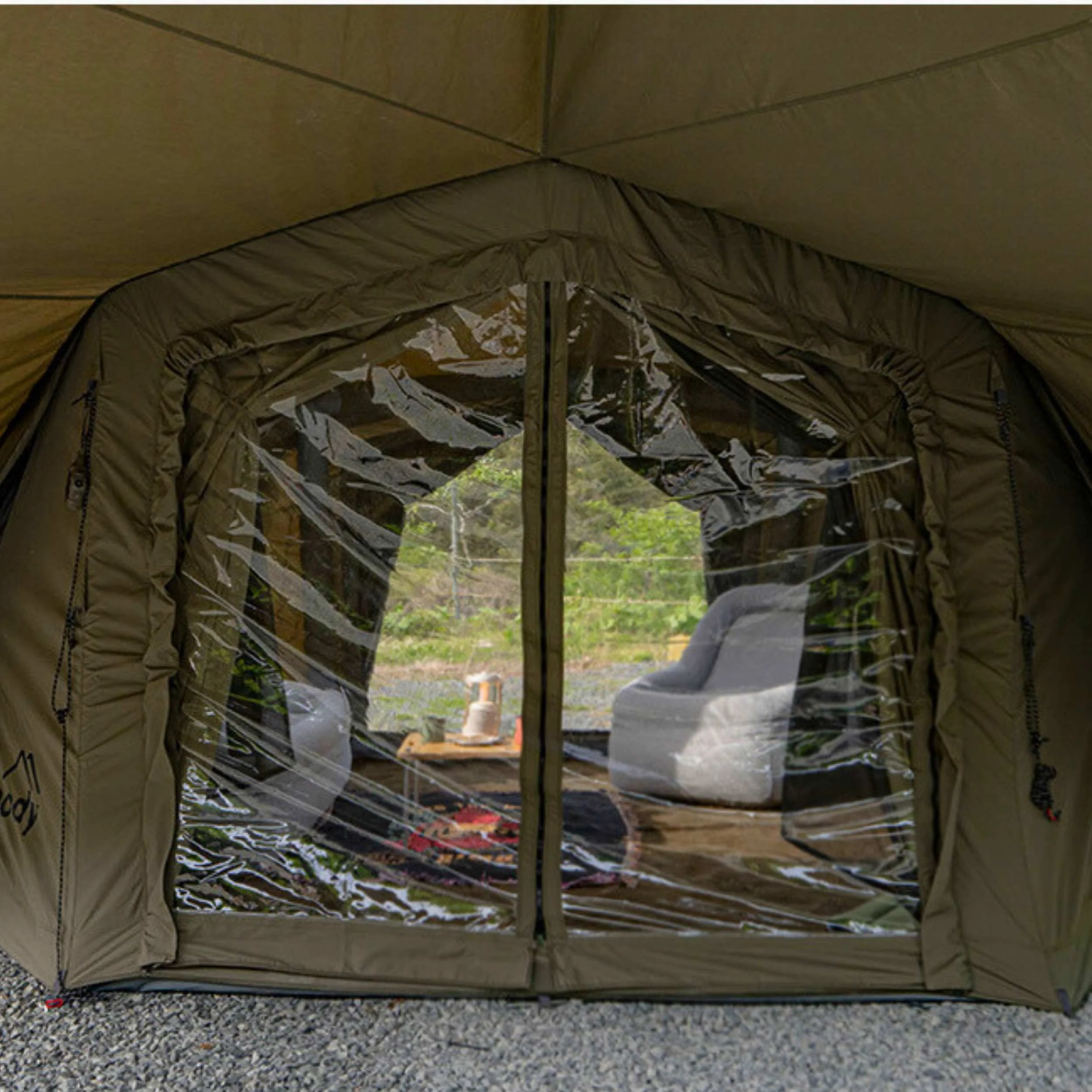 Coody Bestona Forest Green Inflatable Tent for Camping (2-4 person) - Image 7