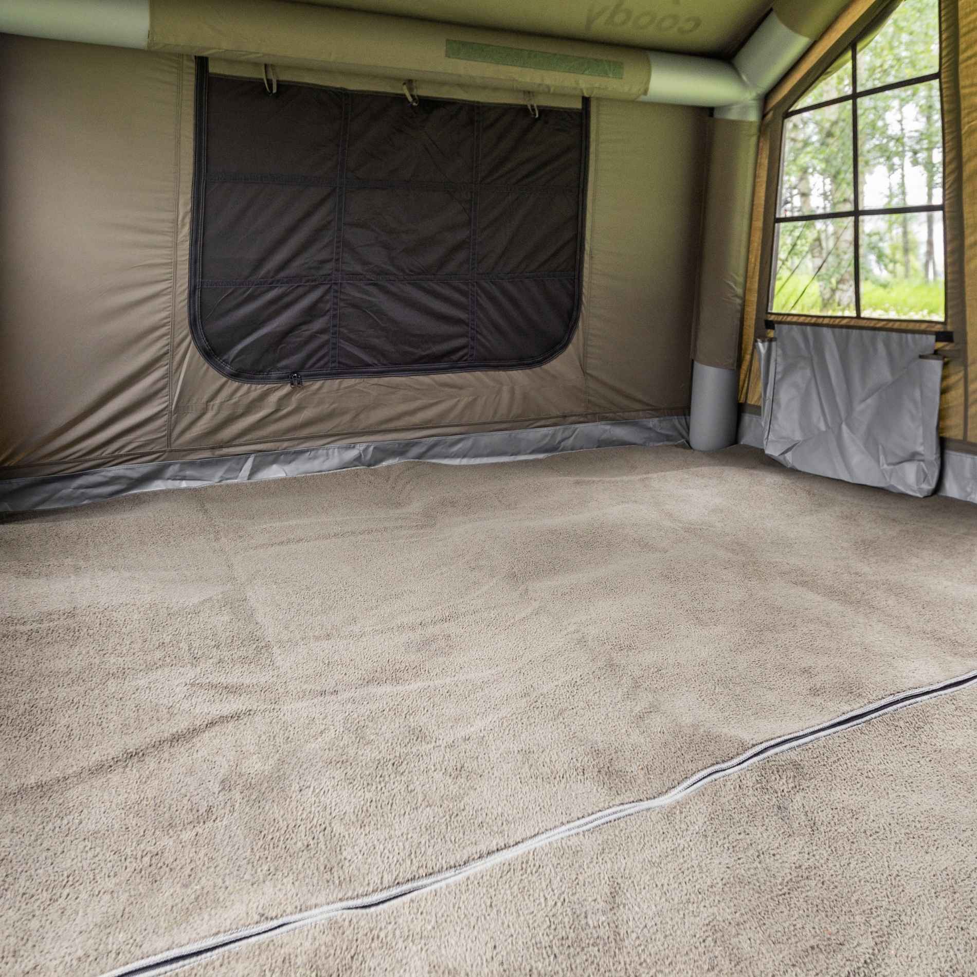 Coody Carpet – Tailored for Coody 8.0 Tent (Forest Green) - Image 4