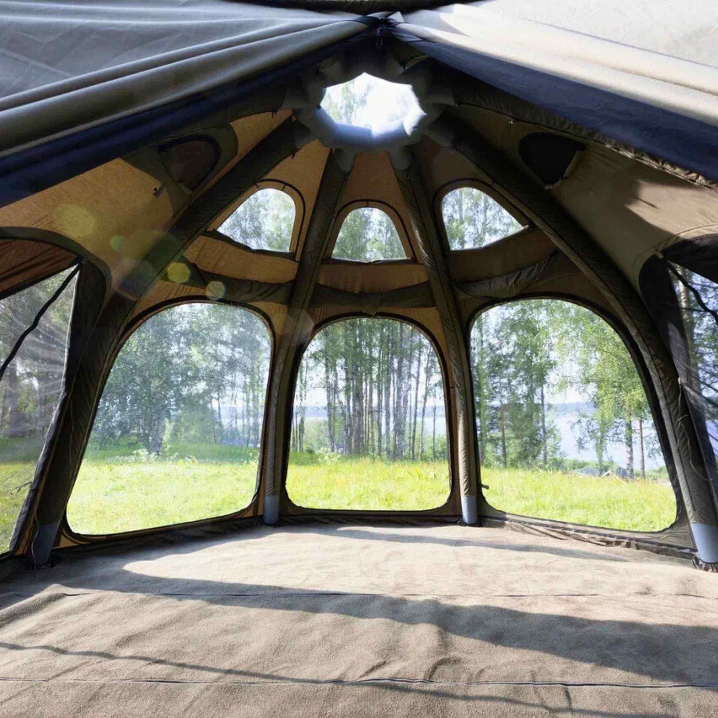 Coody Carpet – Tailored for Coody Aurora Dome Tent (Forest Green) - Image 4