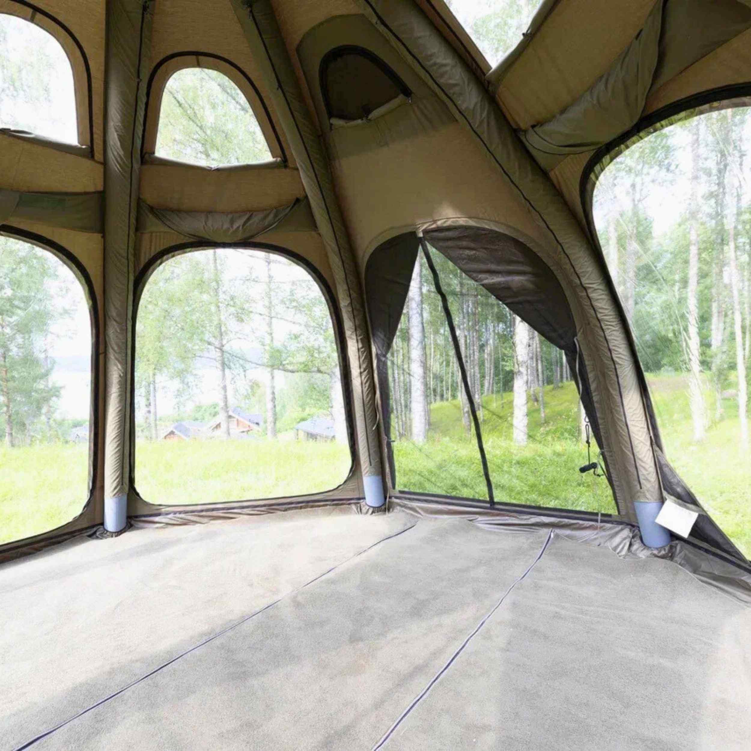 Coody Carpet – Tailored for Coody Aurora Dome Tent (Forest Green) - Image 8