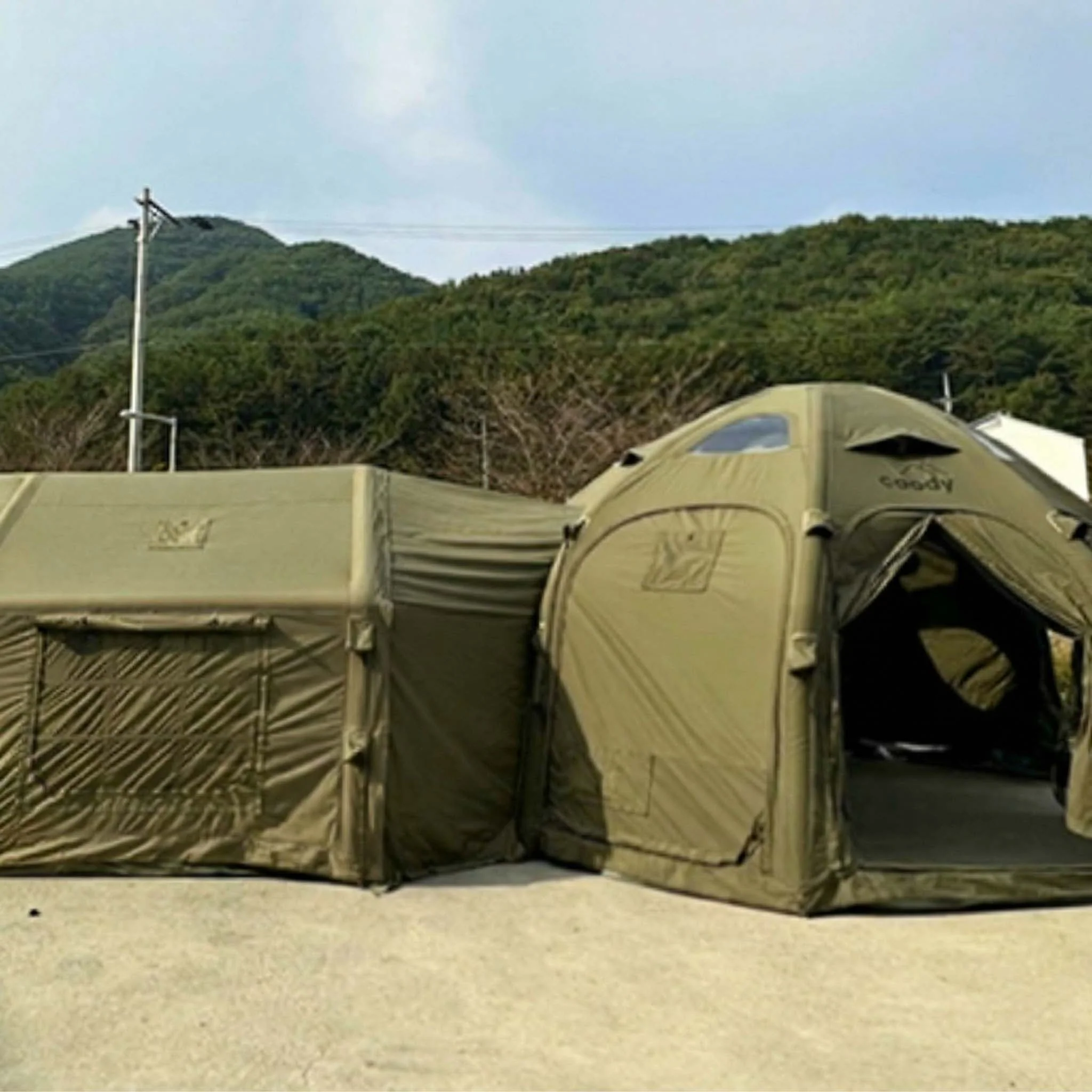 Coody Tent Connector Aurora Dome-to-8.0 Tent (Forest Green) - Image 8