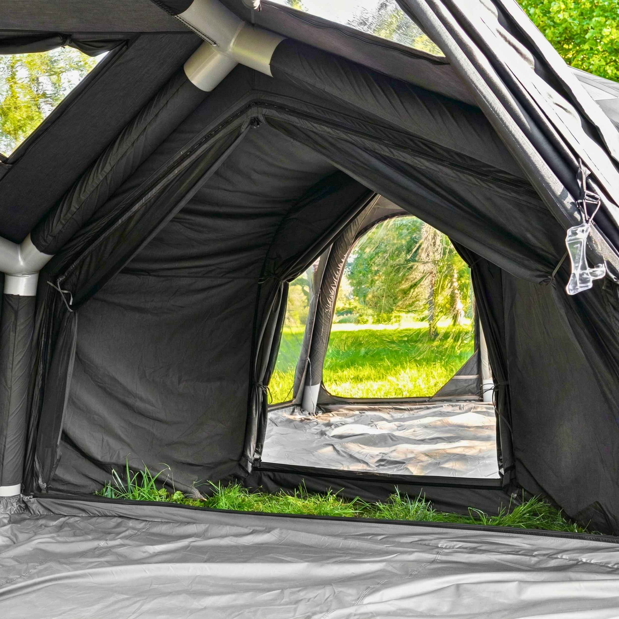 Coody Tent Connector Dome+3.6 (Black) - for Aurora Dome-to-Tent(17.2, 13.6, Hub, 10) - Image 2