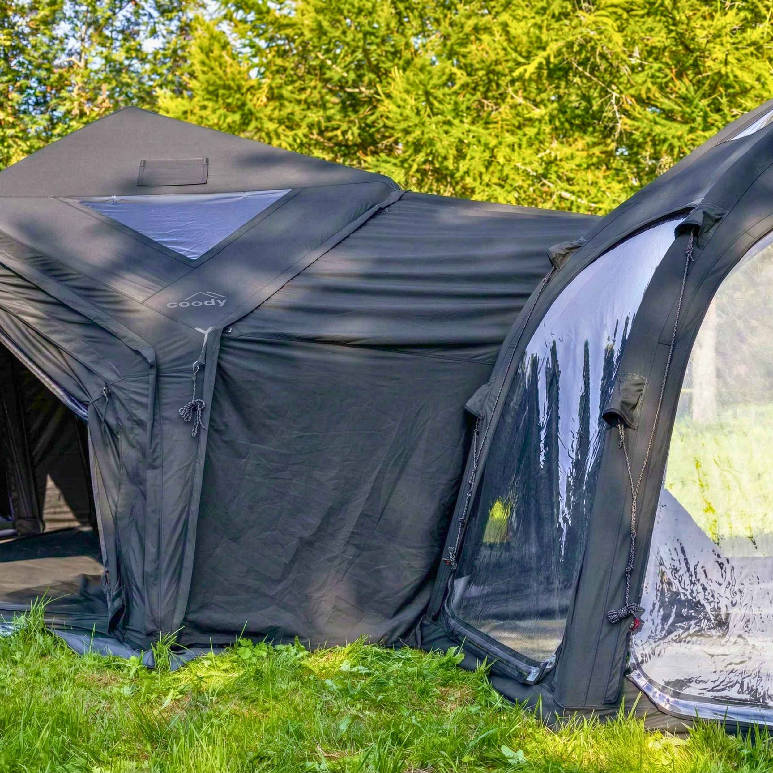 Coody Tent Connector Dome+3.6 (Black) - for Aurora Dome-to-Tent(17.2, 13.6, Hub, 10) - Image 7