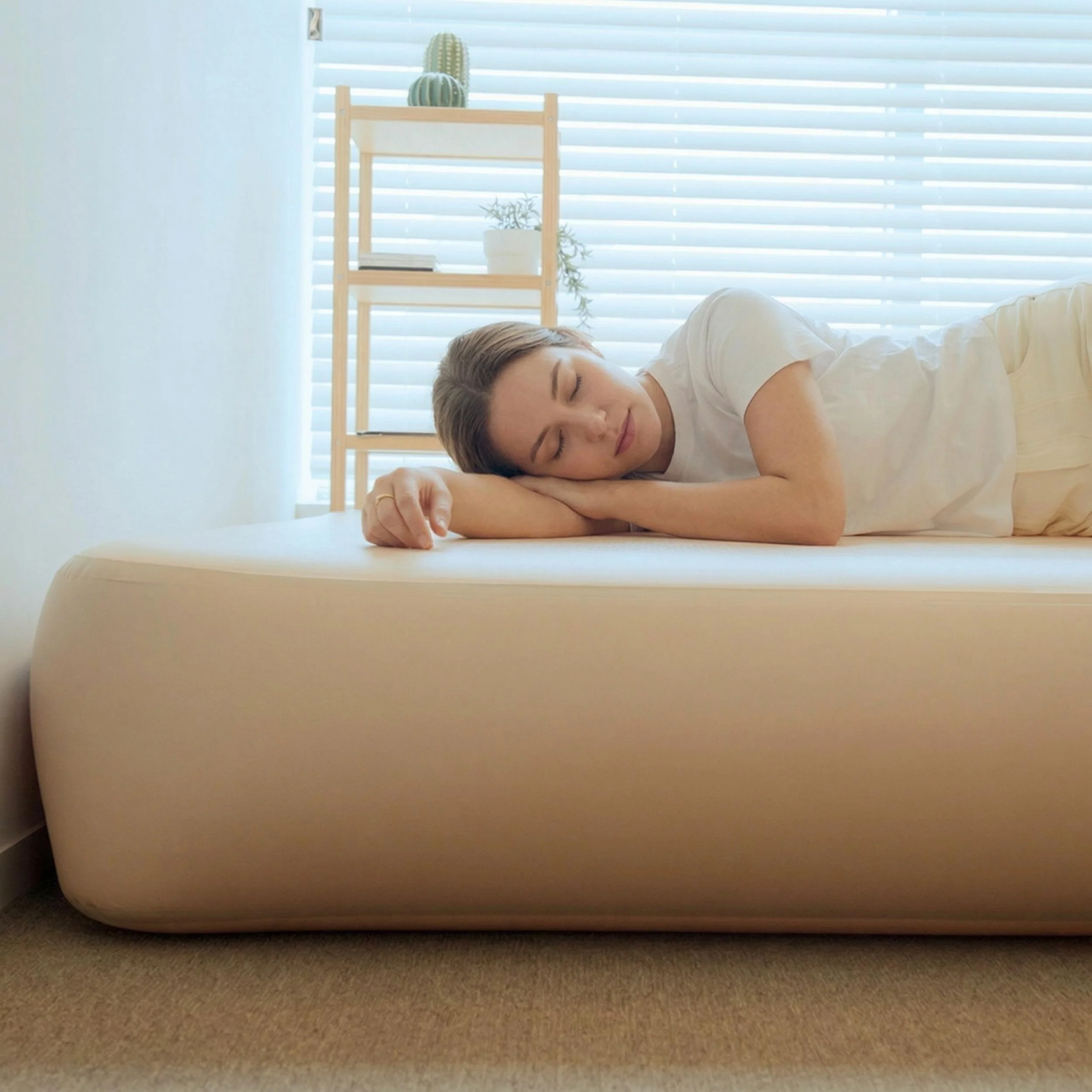 Coody Coreo Air Mattress Queen (150 × 200 × 35 cm) – Structured Air Block Inflatable Bed, Compact Pack Design - Image 18