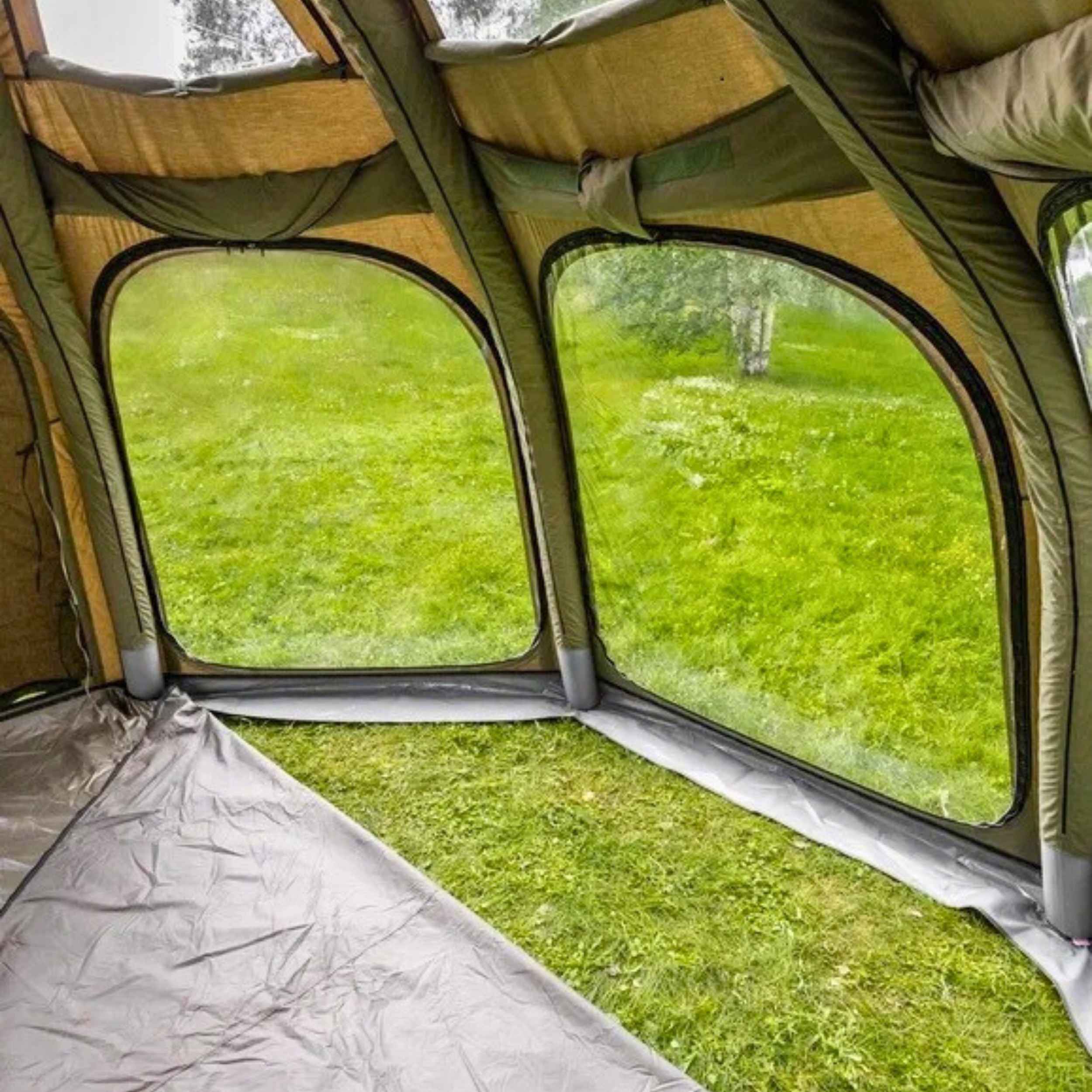 Coody Aurora Dome Forest Green Inflatable Shelter for Outdoors (2-4 person) - Image 11
