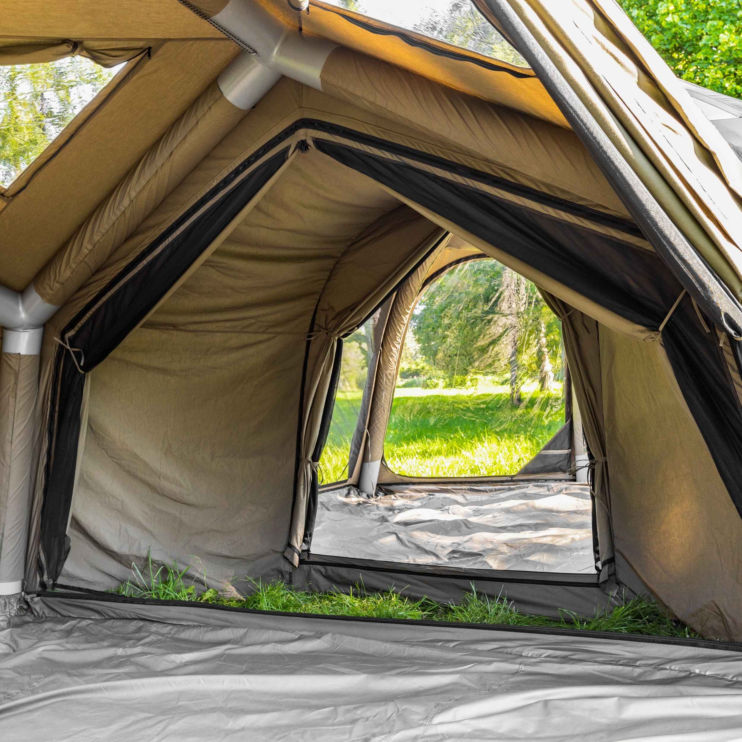Coody Tent Connector Dome+3.6 (Forest Green) - for Aurora Dome-to-Tent(17.2, 13.6, Hub, 10) - Image 3