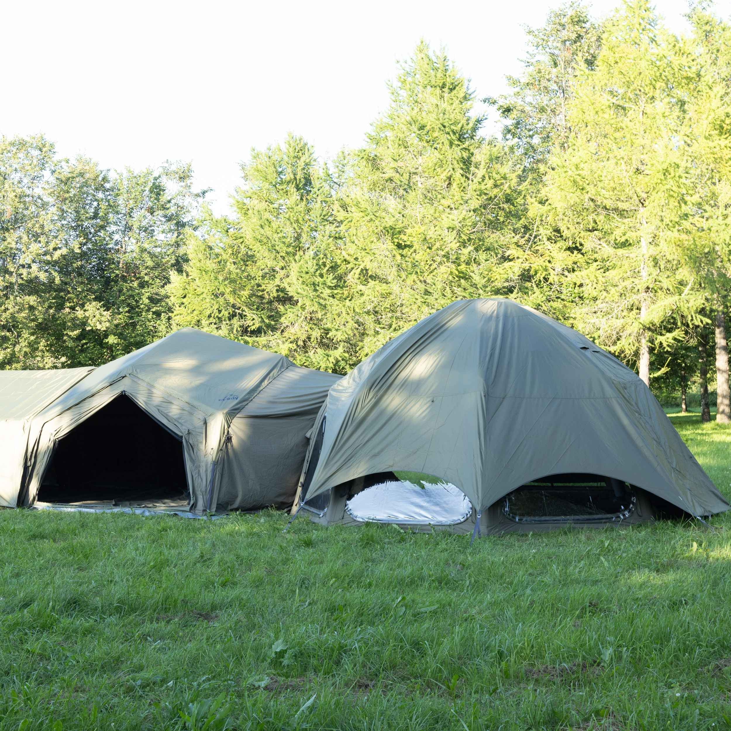 Coody Tent Connector Dome+3.6 (Forest Green) - for Aurora Dome-to-Tent(17.2, 13.6, Hub, 10) - Image 5