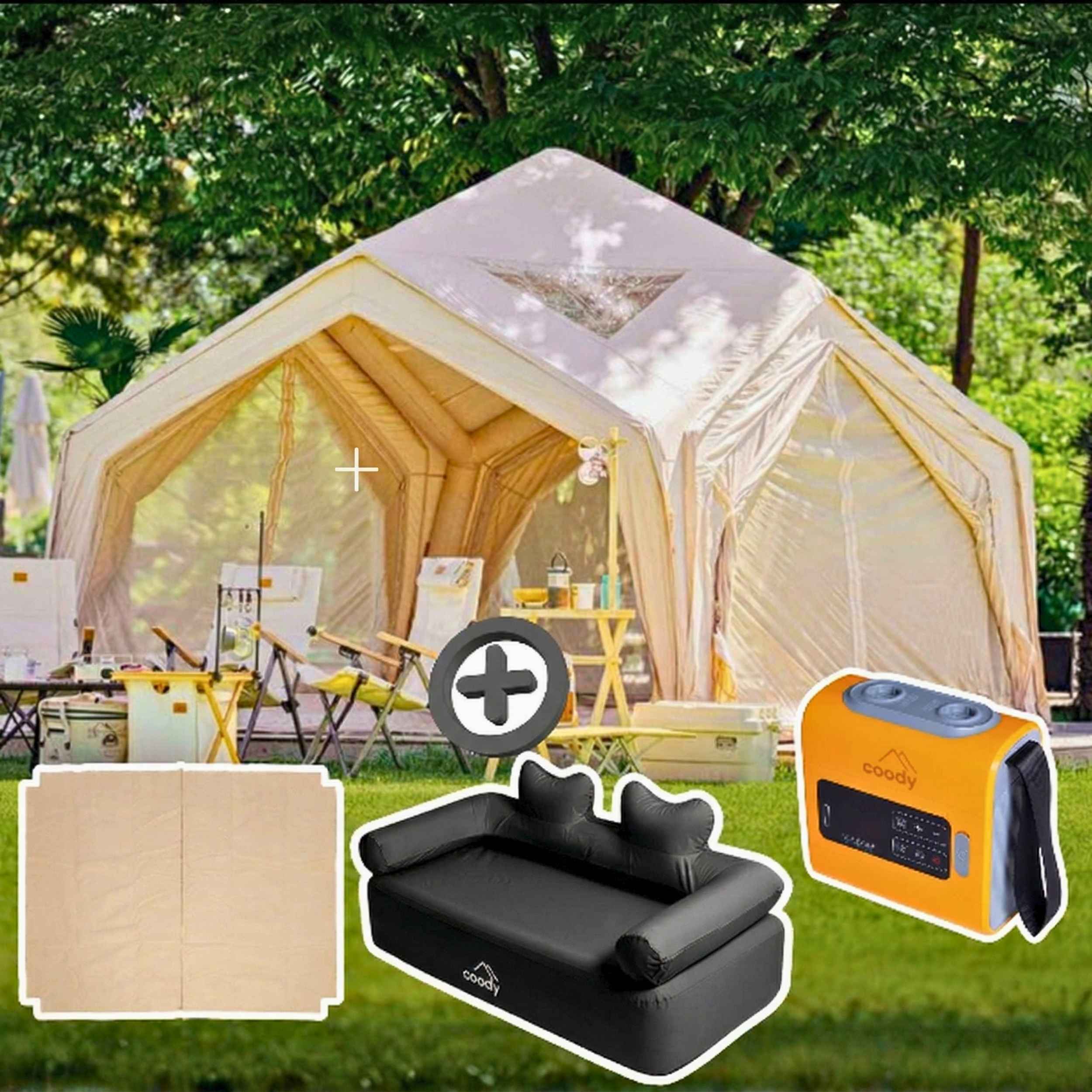 5-Person Inflatable Tents