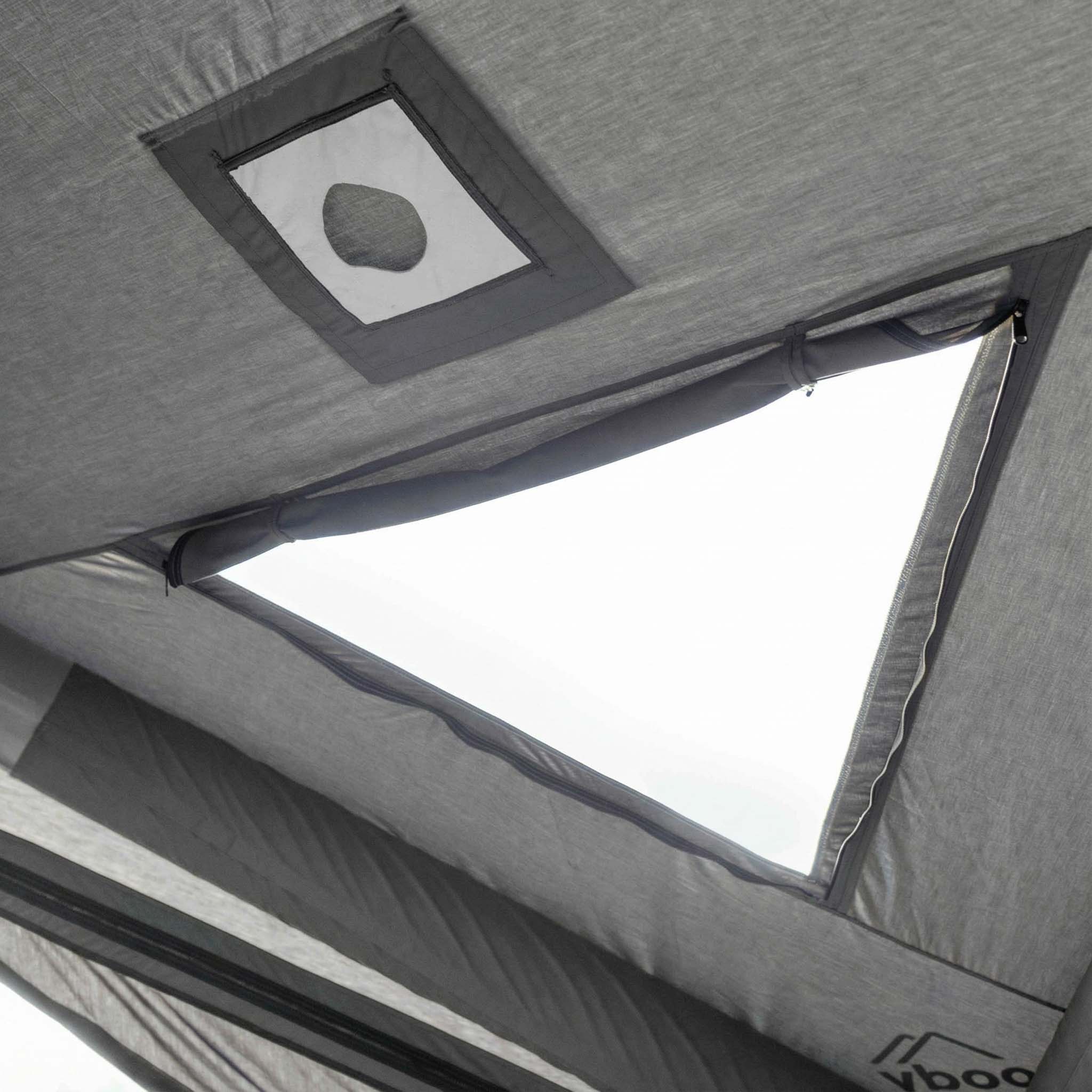 Coody Air Tent Hub Shelter Gray Inflatable Tents for Camping (2-6 Person) - Image 5
