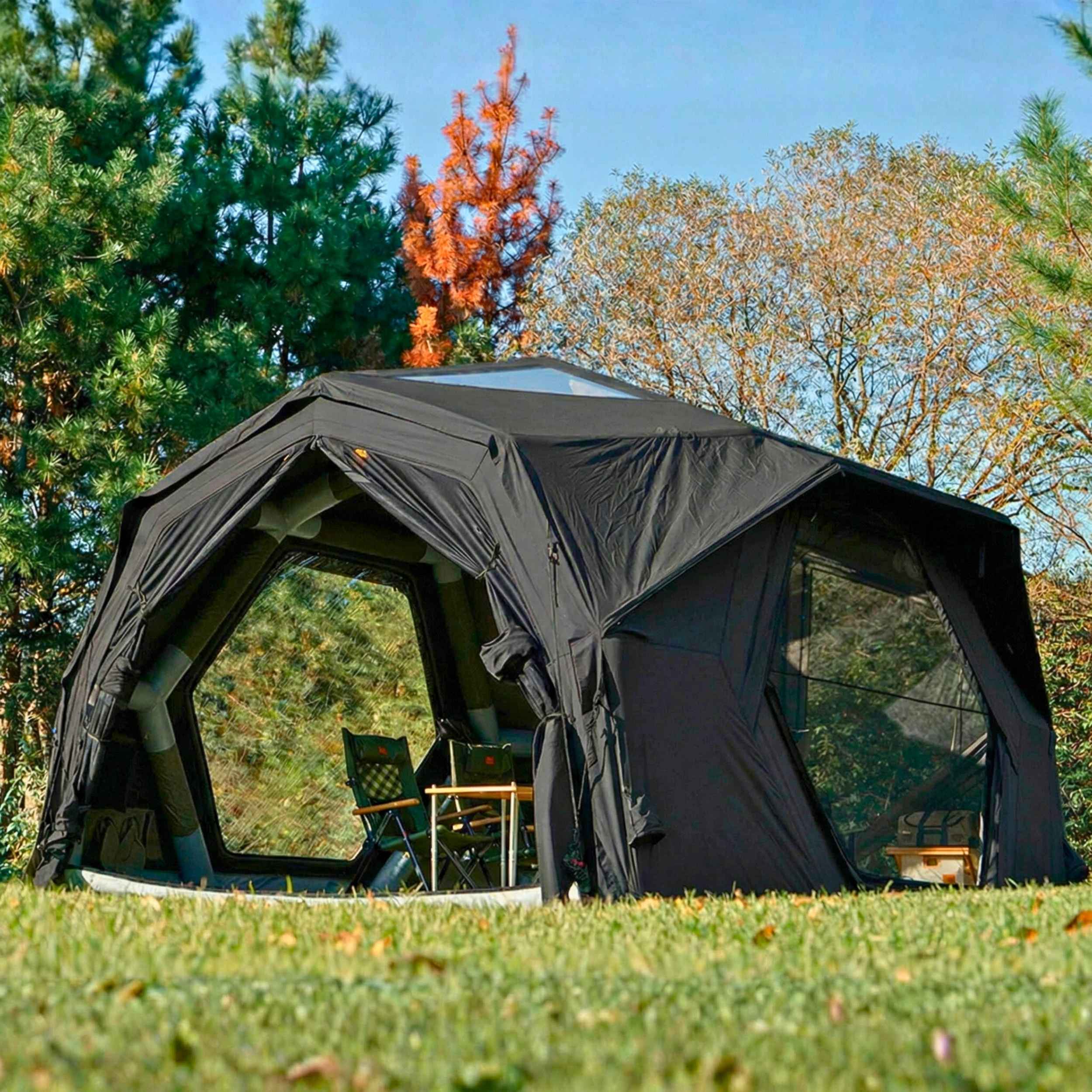 Coody Hub Pro Black - Inflatable Tent for Camping (2-6 Person) - Image 12