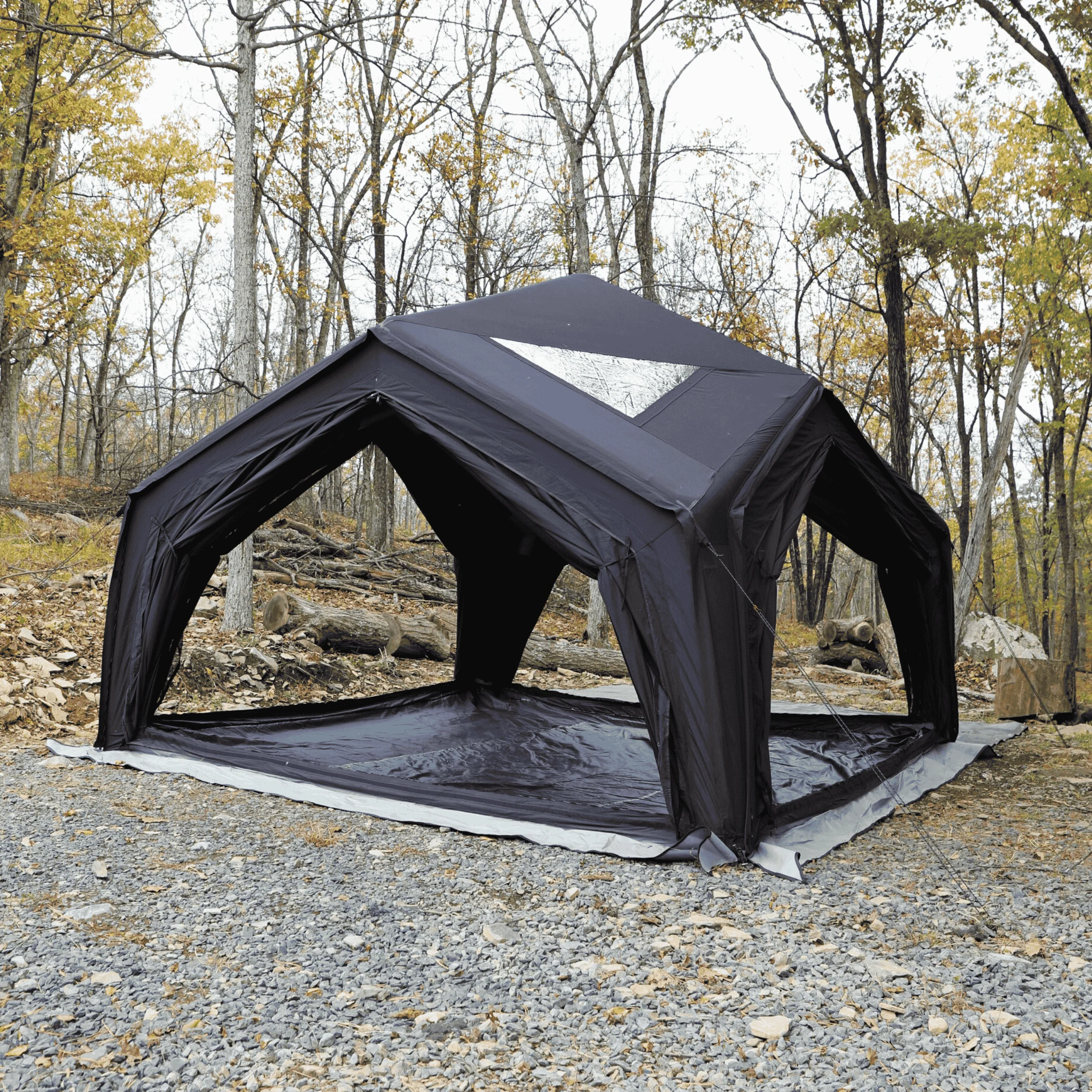 Coody Air Tent Hub Shelter Black Inflatable Tents for Camping (2-6 Person) - Image 10