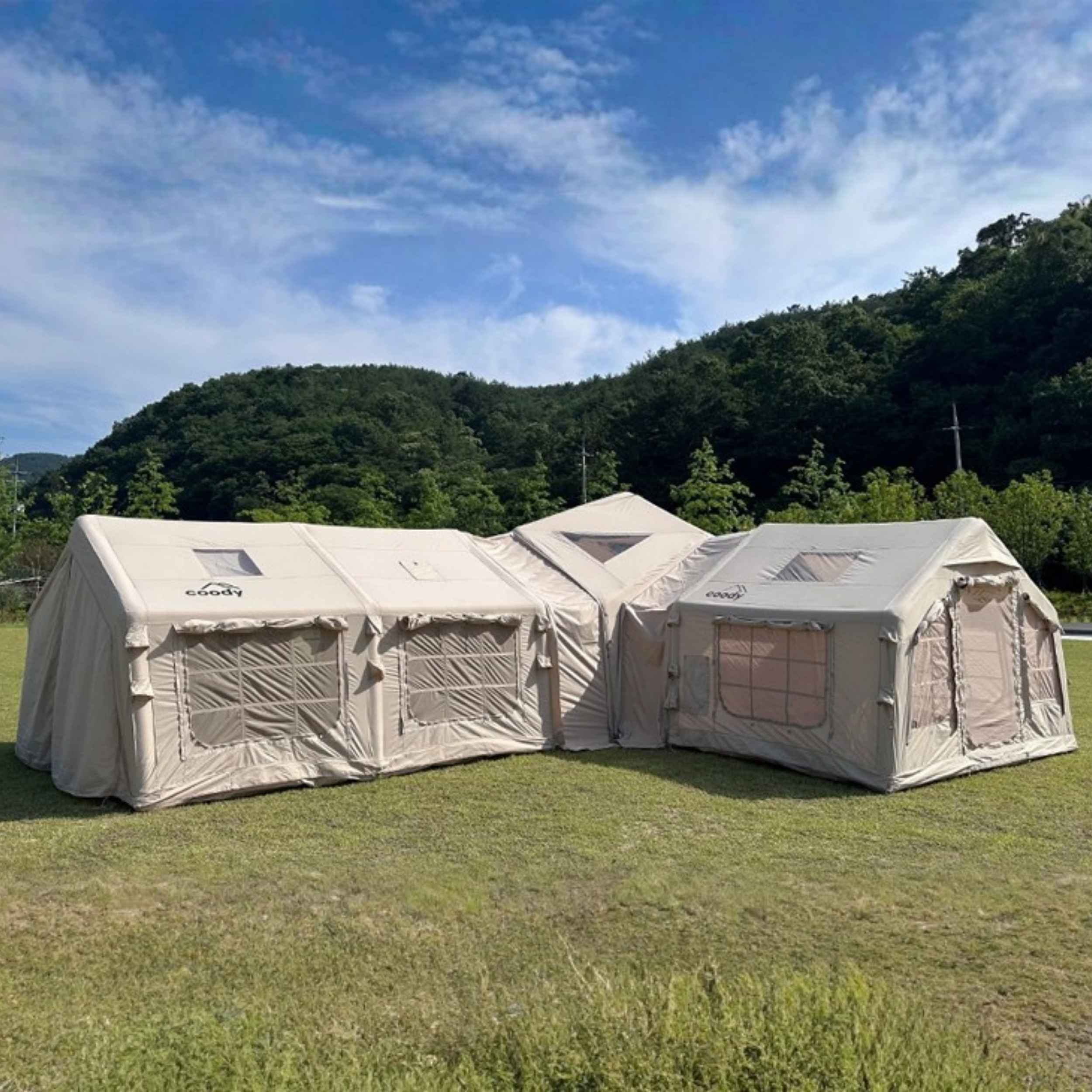 Coody Tent Connector 3.6+3.2 (Beige) - for 17.2, 13.6, Hub, 10.0 Tent-to-8.0 Tent - Image 3