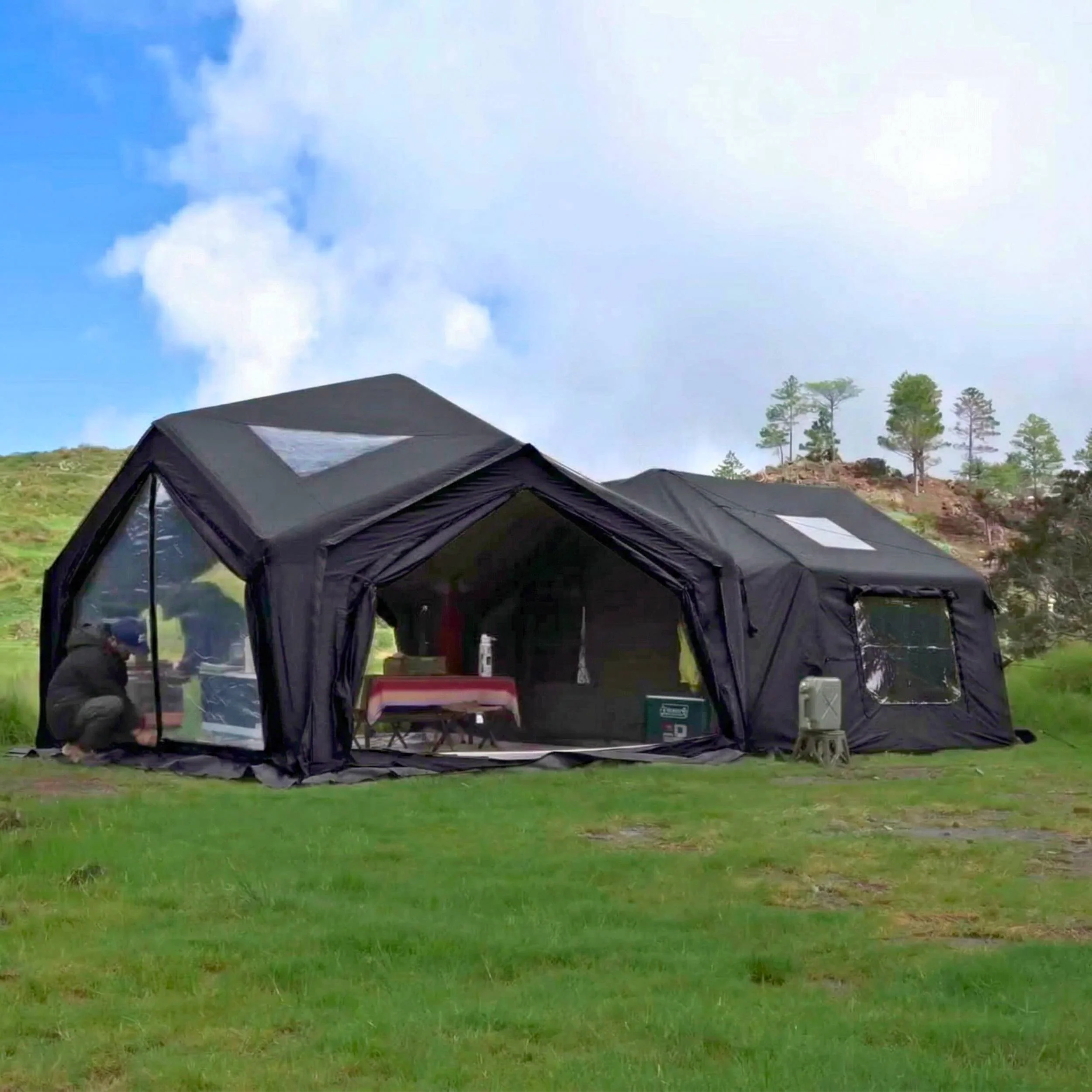 Coody Tent Connector 3.6+3.2 (Black) - for 17.2, 13.6, Hub, 10.0 Tent-to-8.0 Tent - Image 3