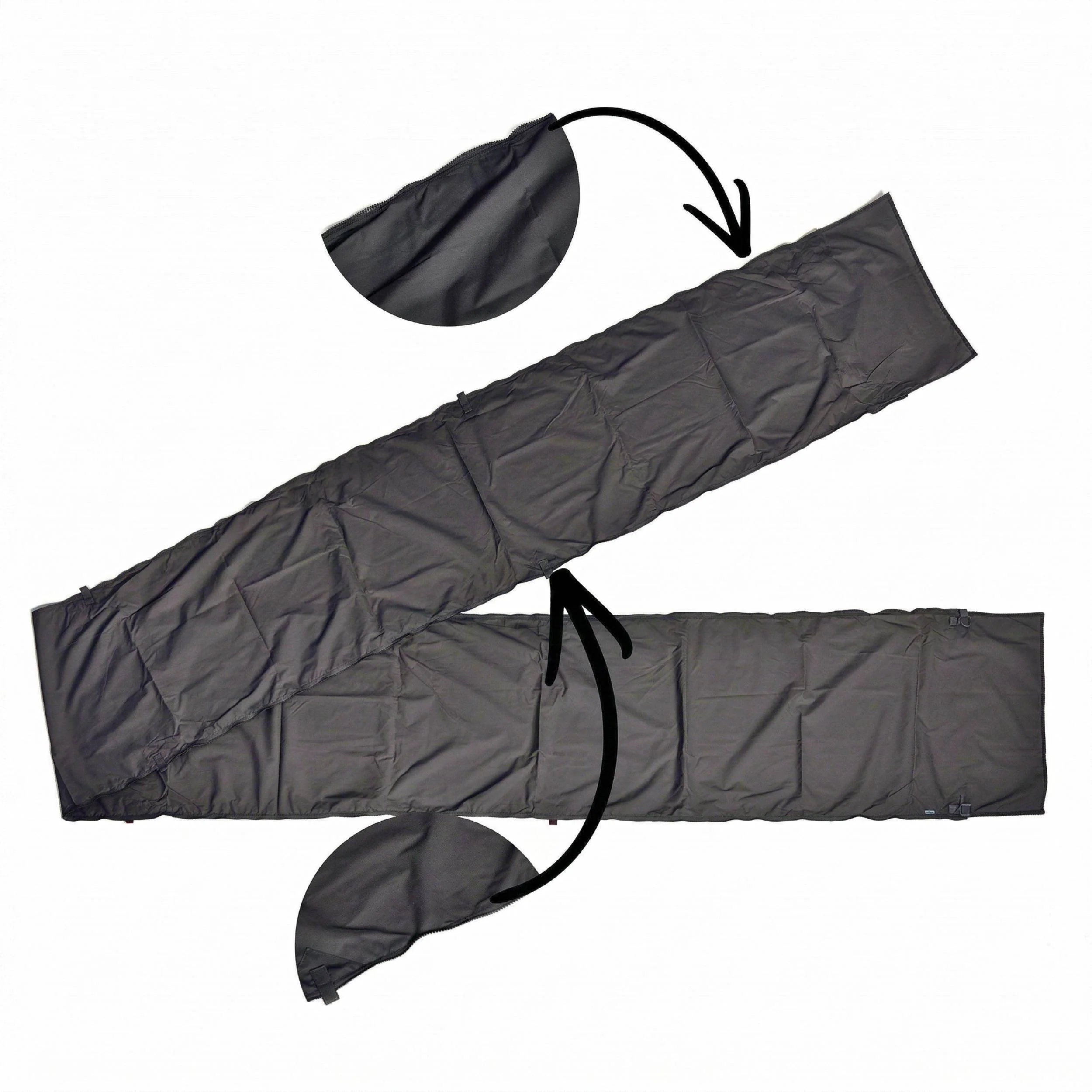 Coody Tent Connector 3.6+3.2 (Black) - for 17.2, 13.6, Hub, 10.0 Tent-to-8.0 Tent - Image 5