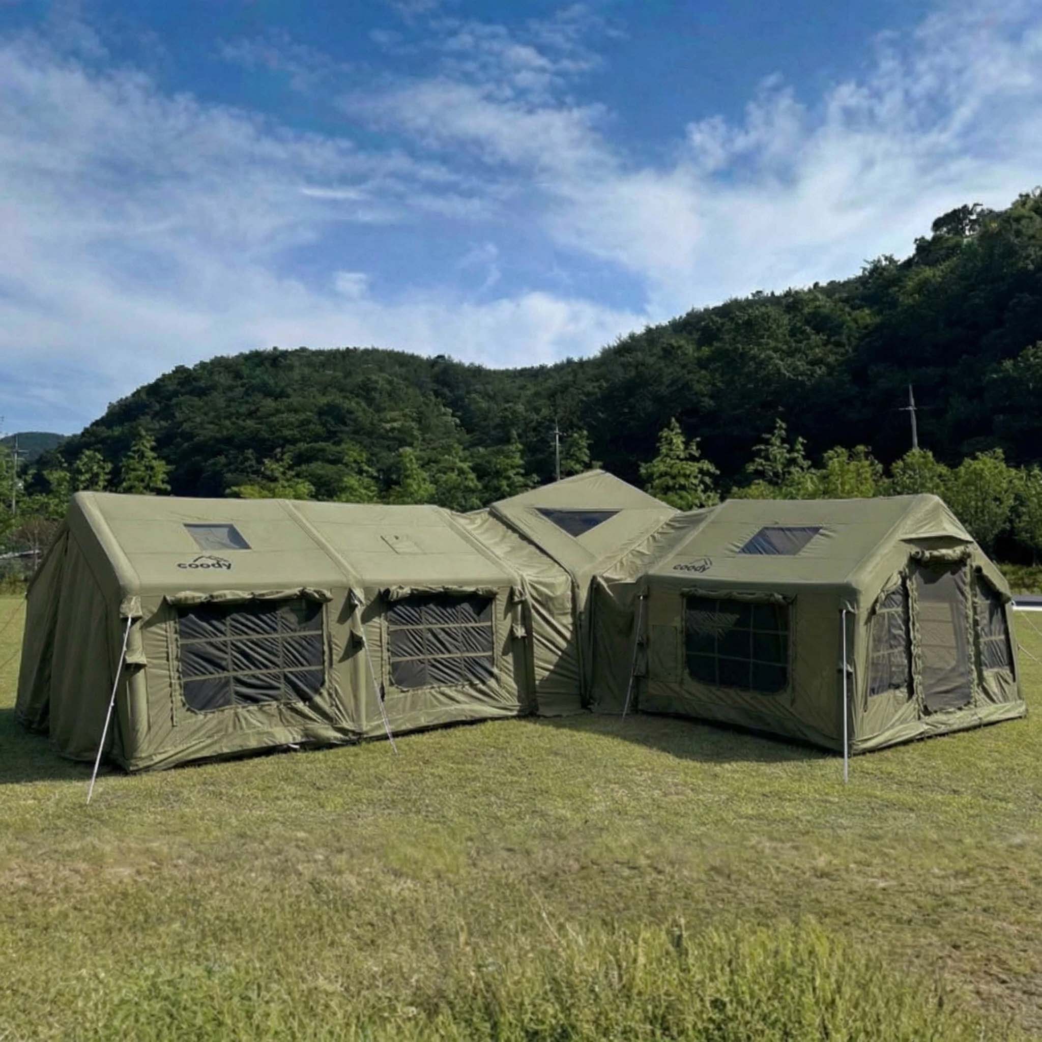 Coody Tent Connector 3.6+3.2 (Forest Green) - for 17.2, 13.6, Hub, 10.0 Tent-to-8.0 Tent - Image 5