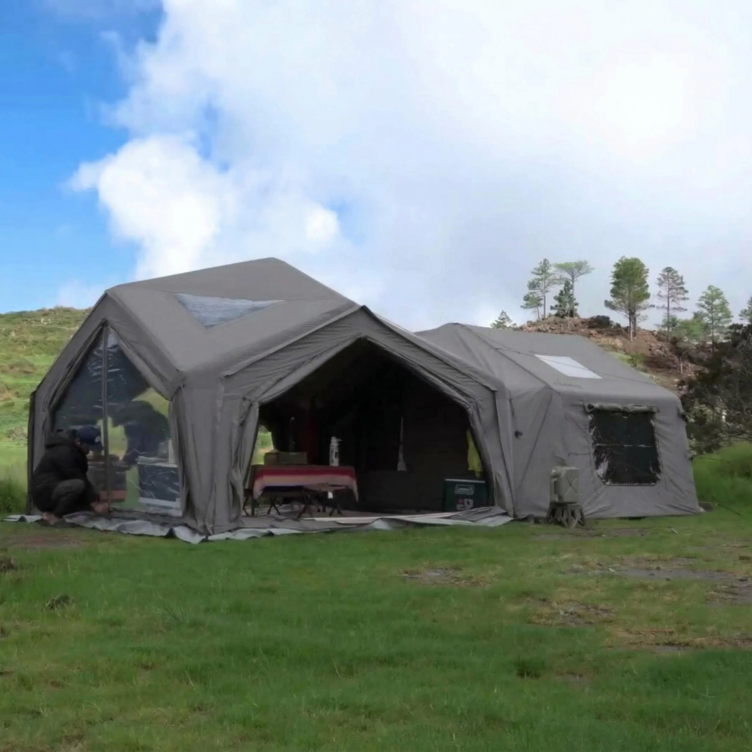 Coody Tent Connector 3.6+3.2 (Grey) - for 17.2, 13.6, Hub, 10.0 Tent-to-8.0 Tent - Image 3