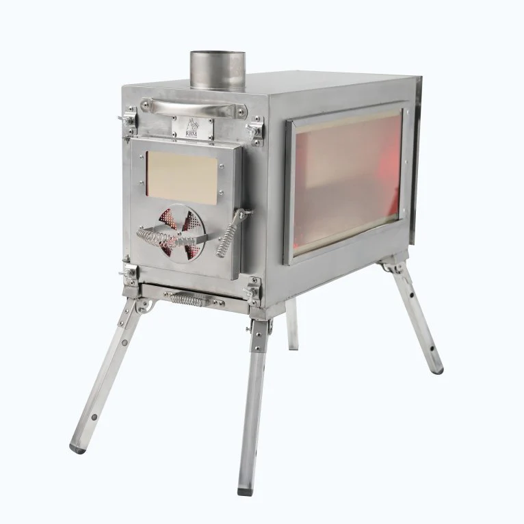 RBM Outdoors Wood Stove With Fire-Resistant Glass "Caminus M" - Image 6